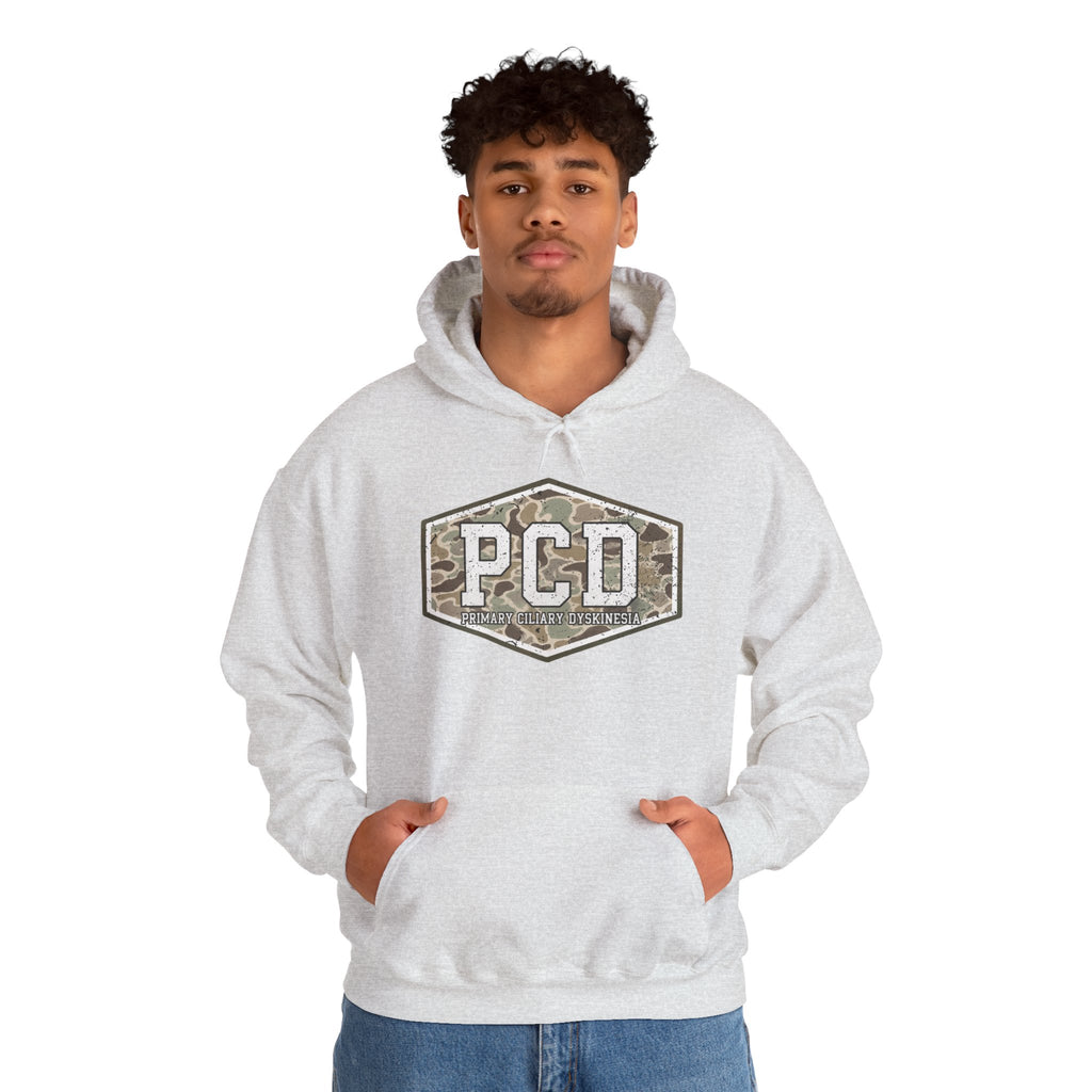 PCD Camo Logo Hoodie – Tactical Military Style Pullover