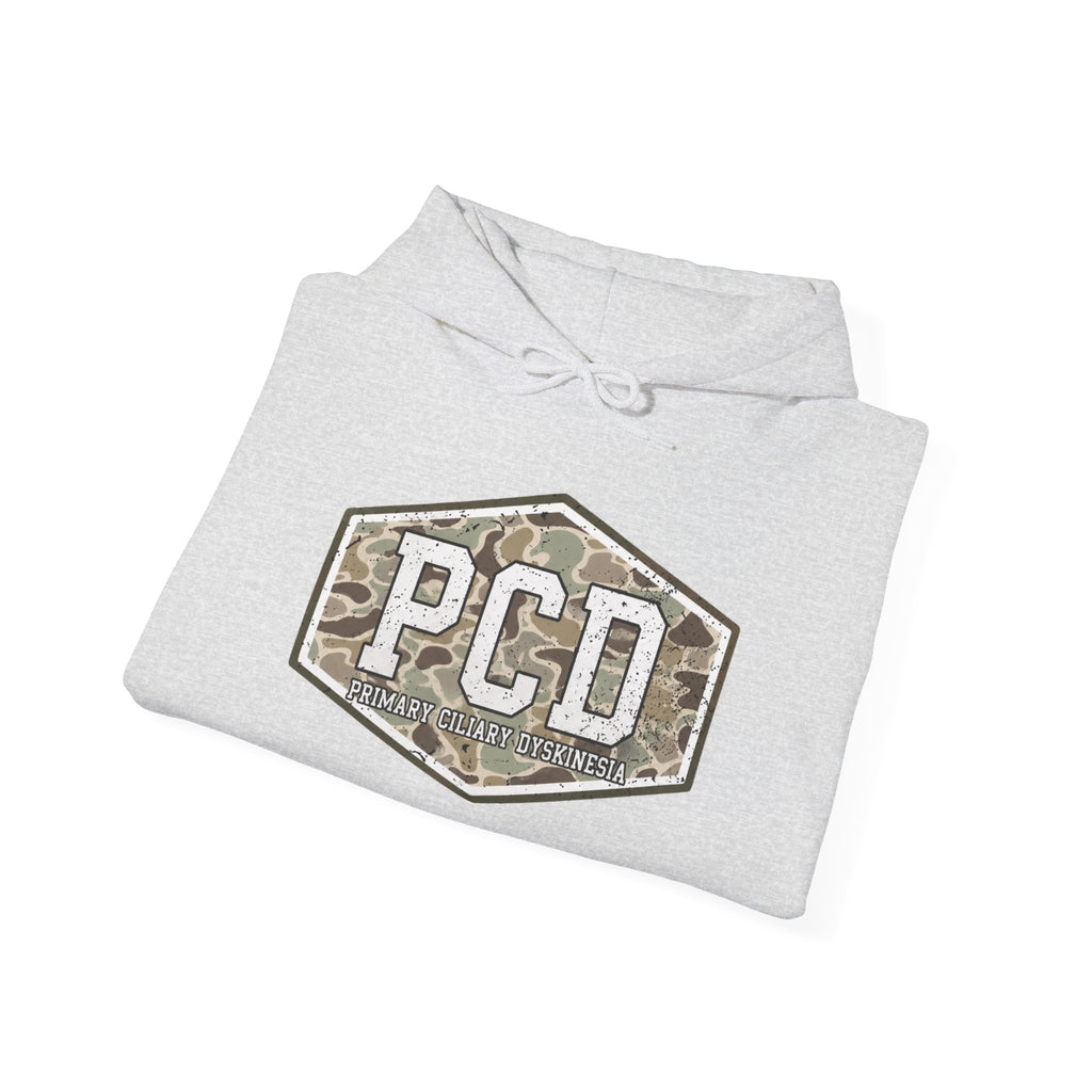 PCD Camo Logo Hoodie – Tactical Military Style Pullover