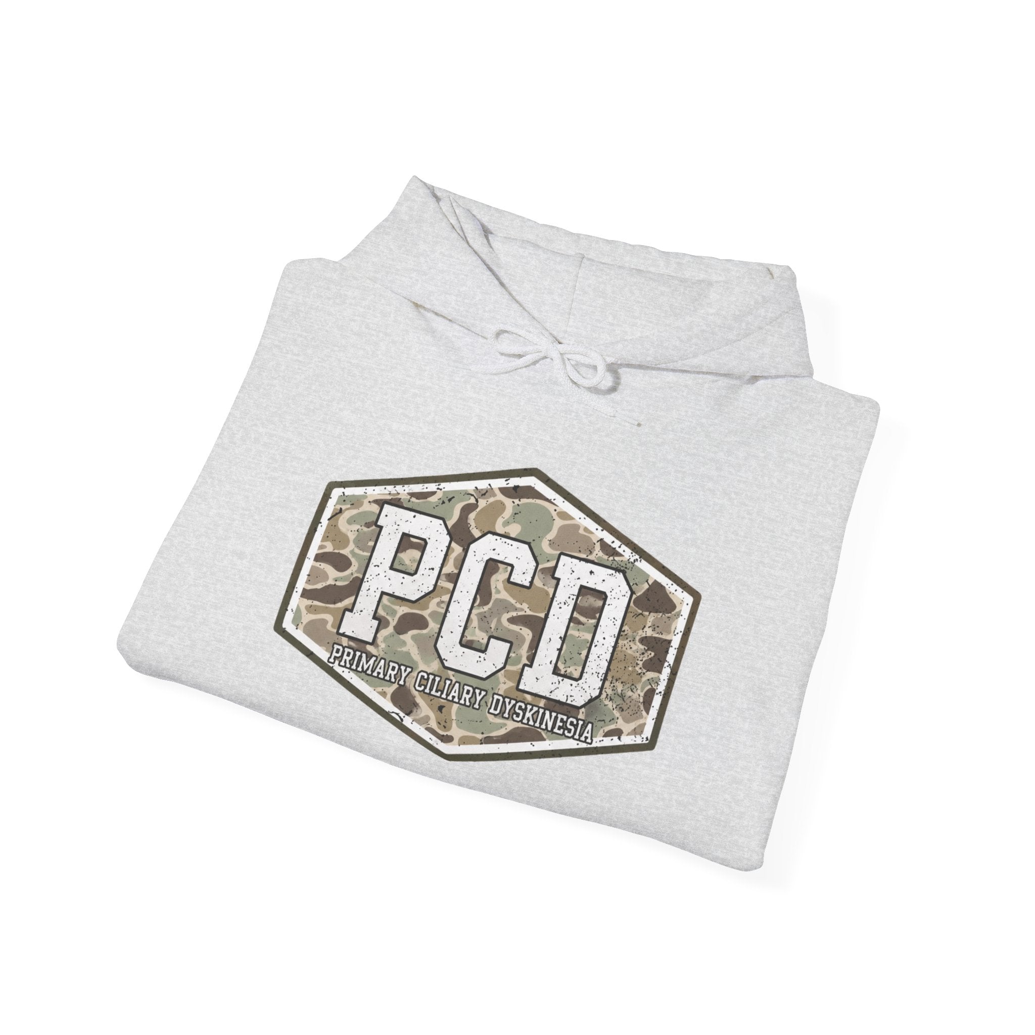 PCD Camo Logo Hoodie – Tactical Military Style Pullover