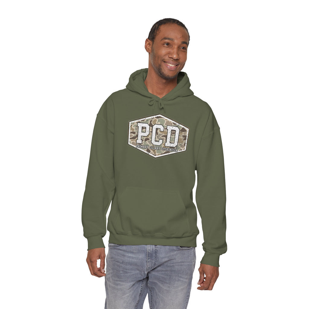 PCD Camo Logo Hoodie – Tactical Military Style Pullover