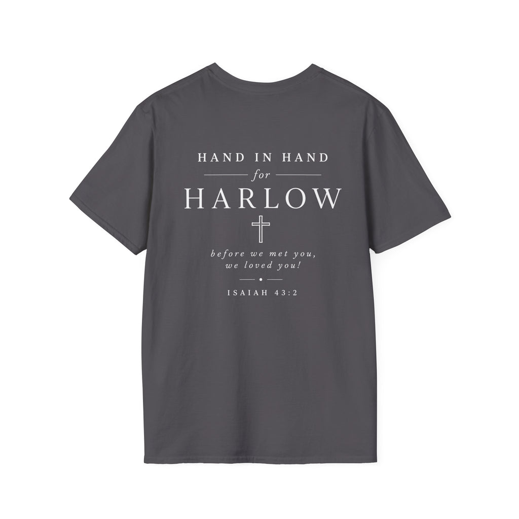 Hand in Hand for Harlow -unisex tee