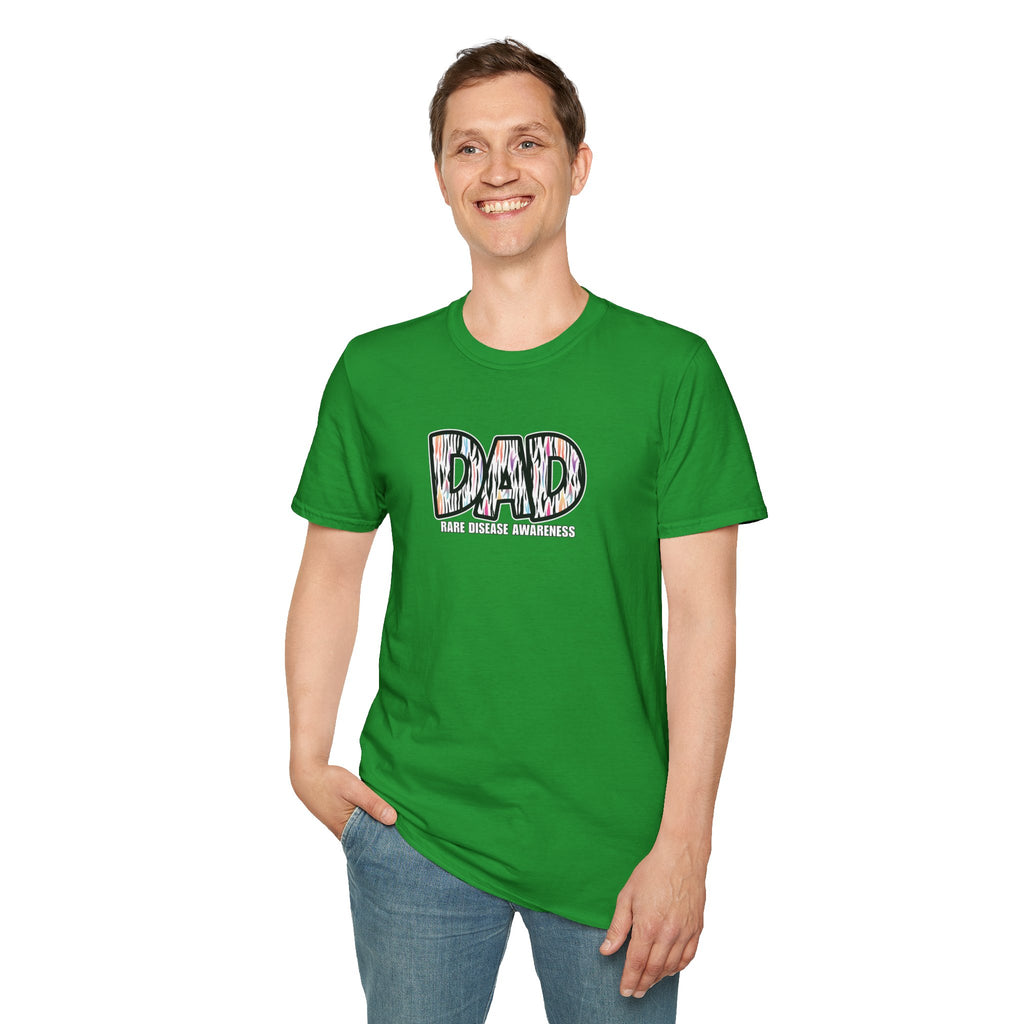 DAD Warrior Stripes Tee — Andme Bamboo Collab Graphic T-Shirt