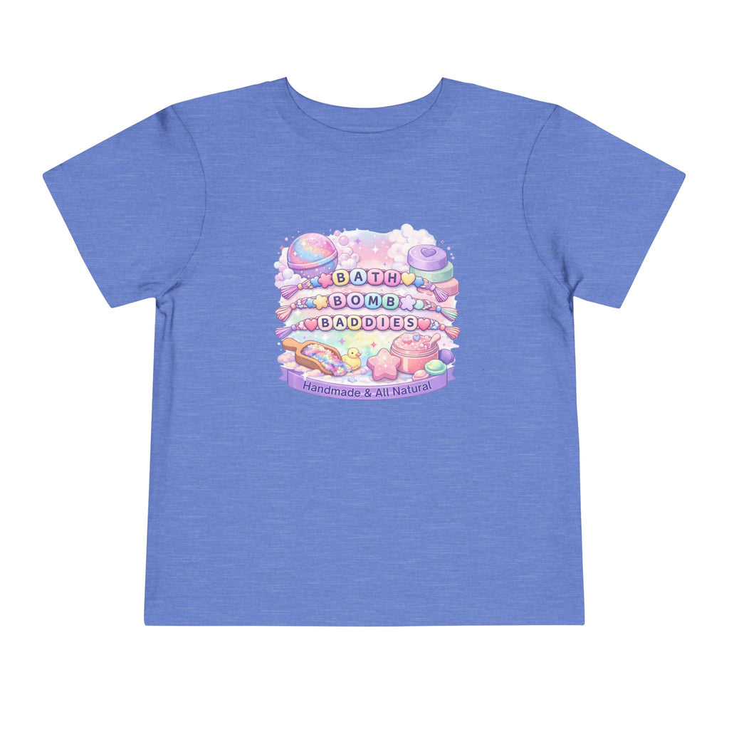 Toddler Bath Bomb Baddies T-Shirt — Pastel Handmade Bath Bombs Graphic Tee