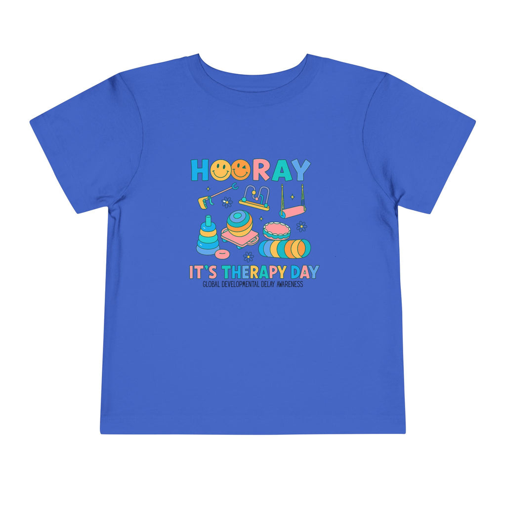 Toddler Tee - Hooray it's Therapy Day GDD Awareness Shirt