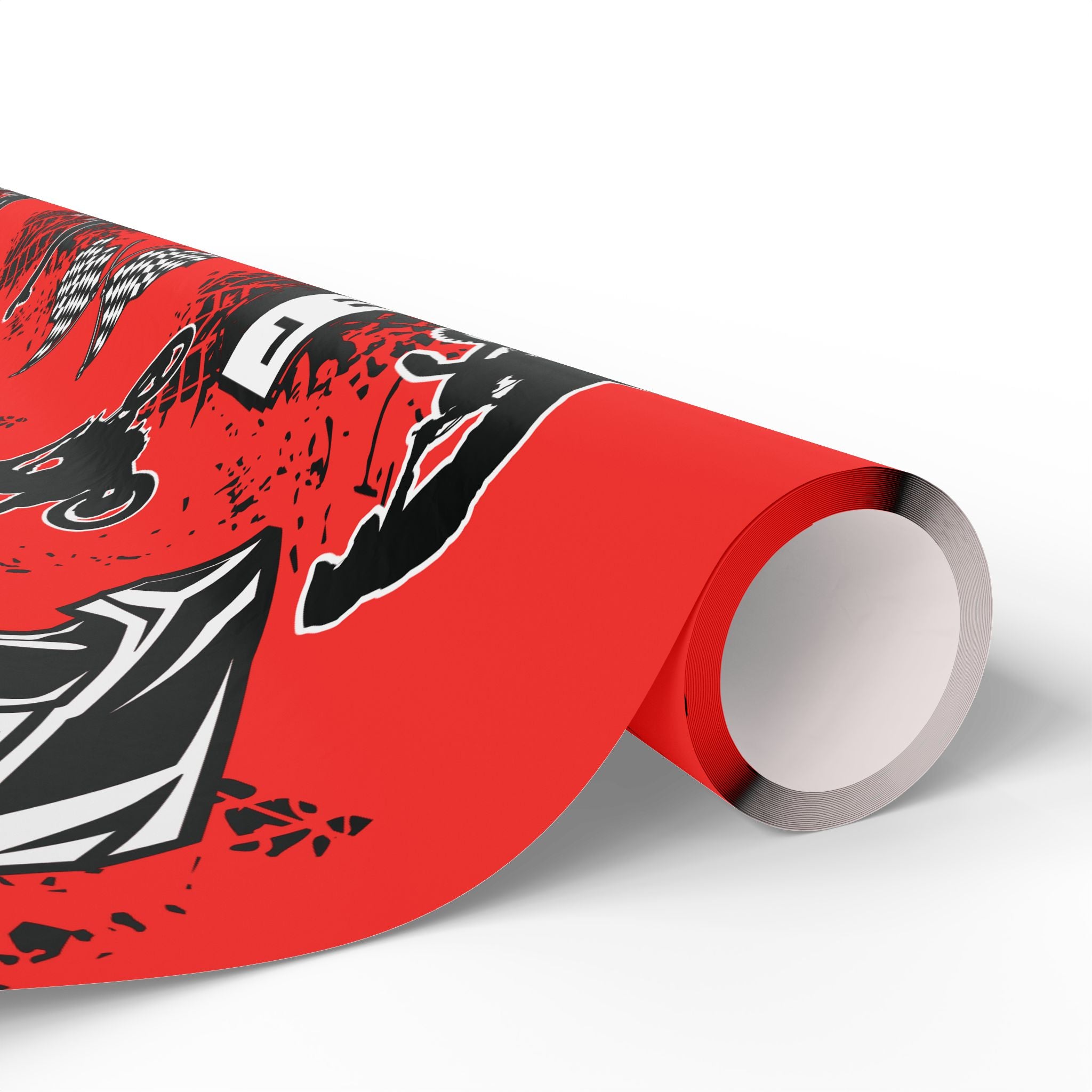 LUCA Motocross Wrapping Paper — Dirt Bike Gift Wrap for Motocross Fans