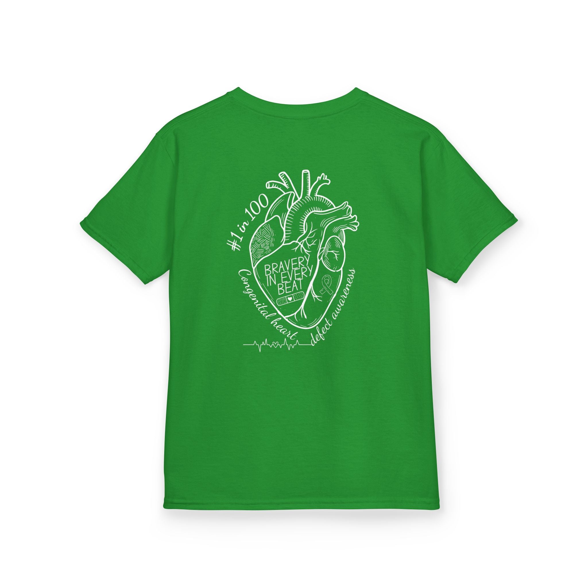 Kids "Bravery in Every Beat" CHD T-Shirt