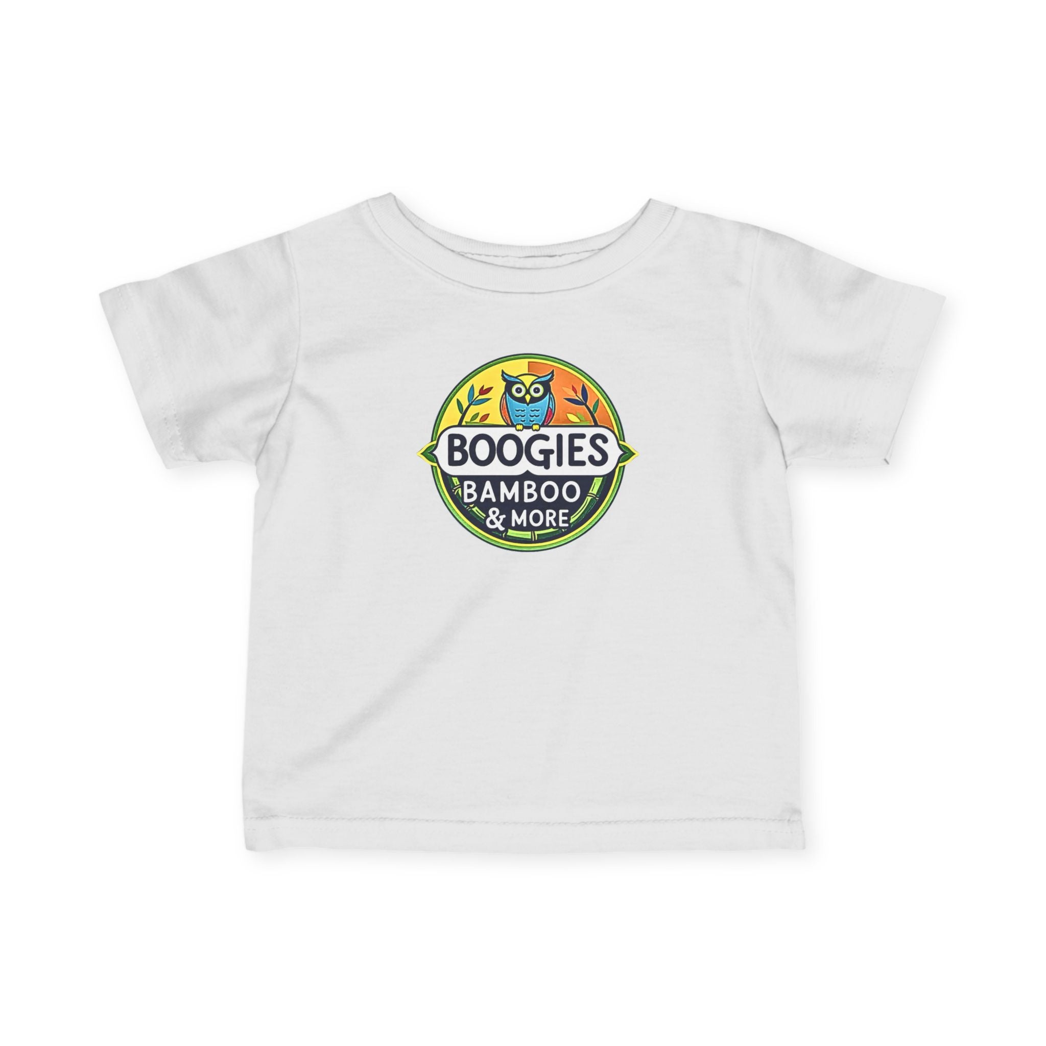 Infant Tee — 'Boogies Bamboo & More' Logo Baby Shirt
