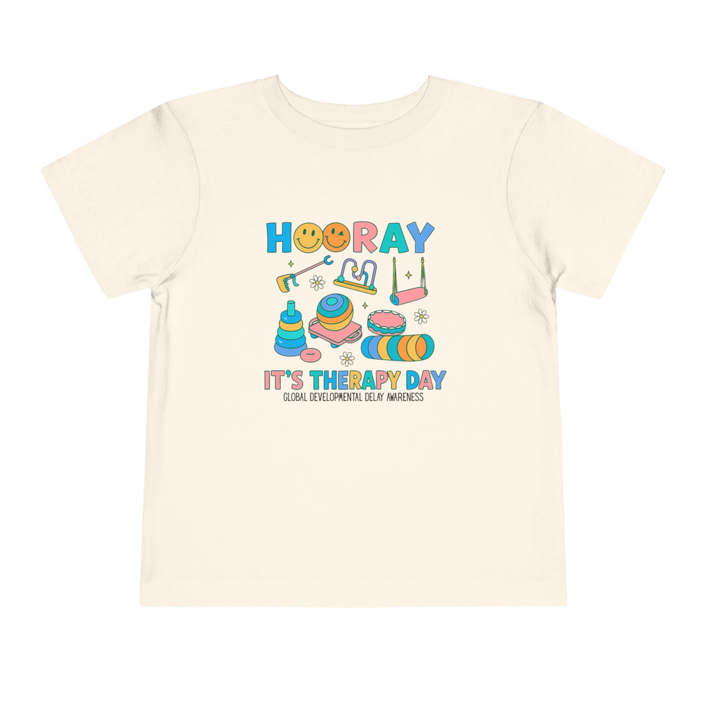 Toddler Tee - Hooray it's Therapy Day GDD Awareness Shirt