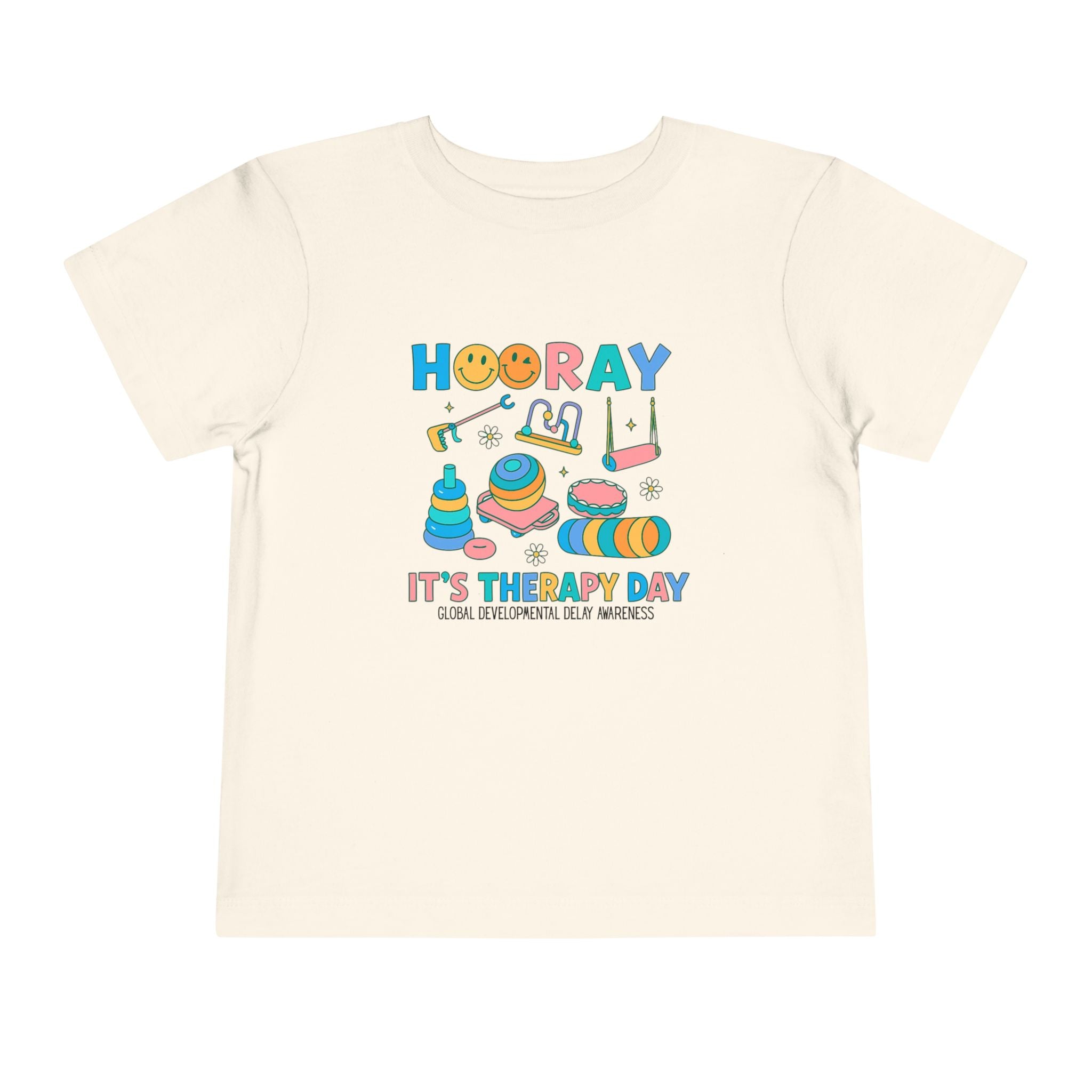 Toddler Tee - Hooray it's Therapy Day GDD Awareness Shirt