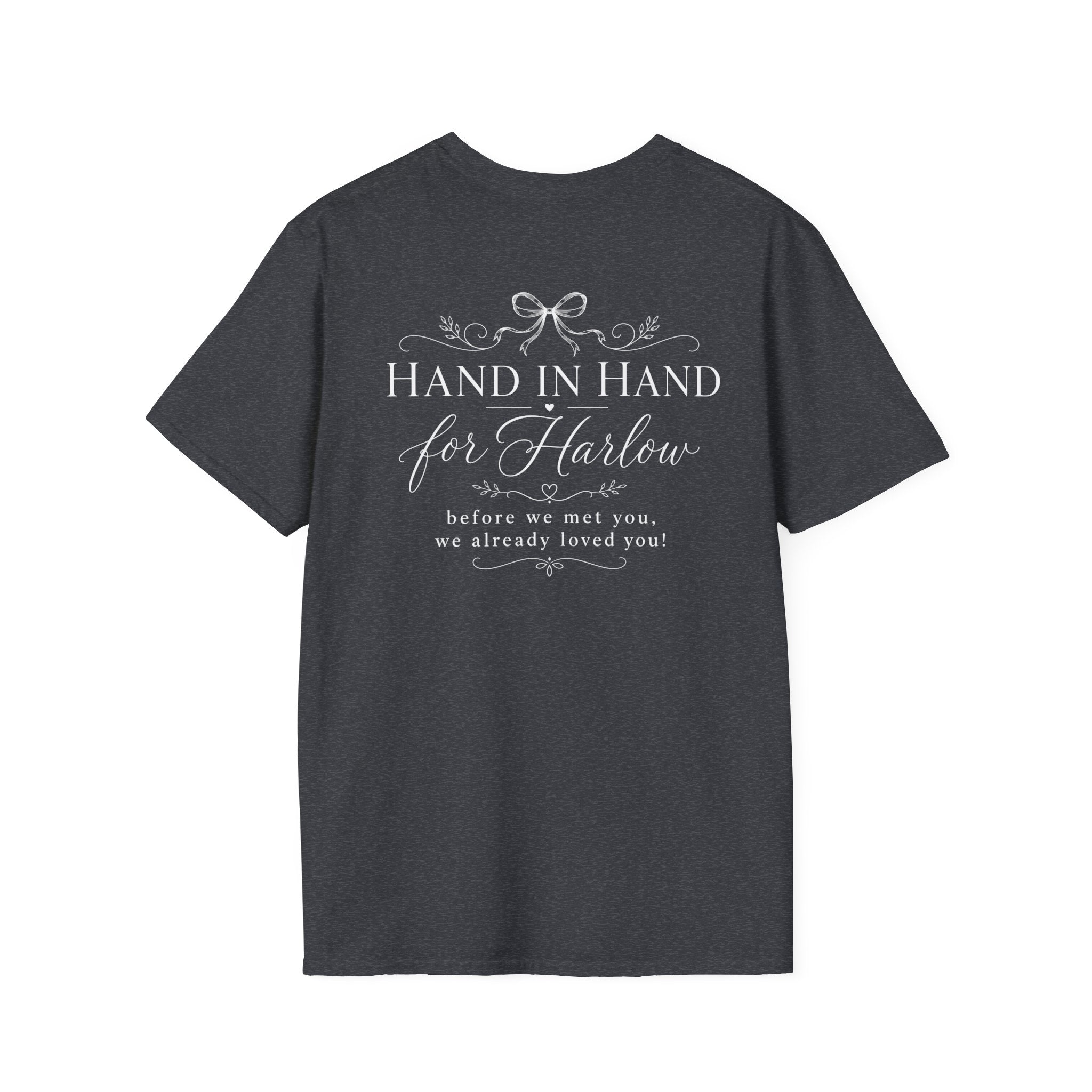 Hand in Hand for Harlow- Bow Tee