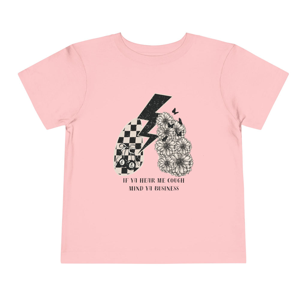 Toddler Tee Lungs Mind ya Business