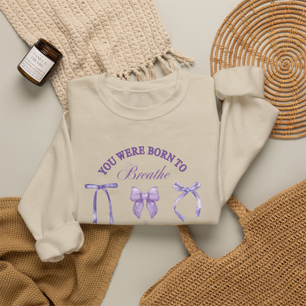 Born to Breathe CF Awareness Sweatshirt