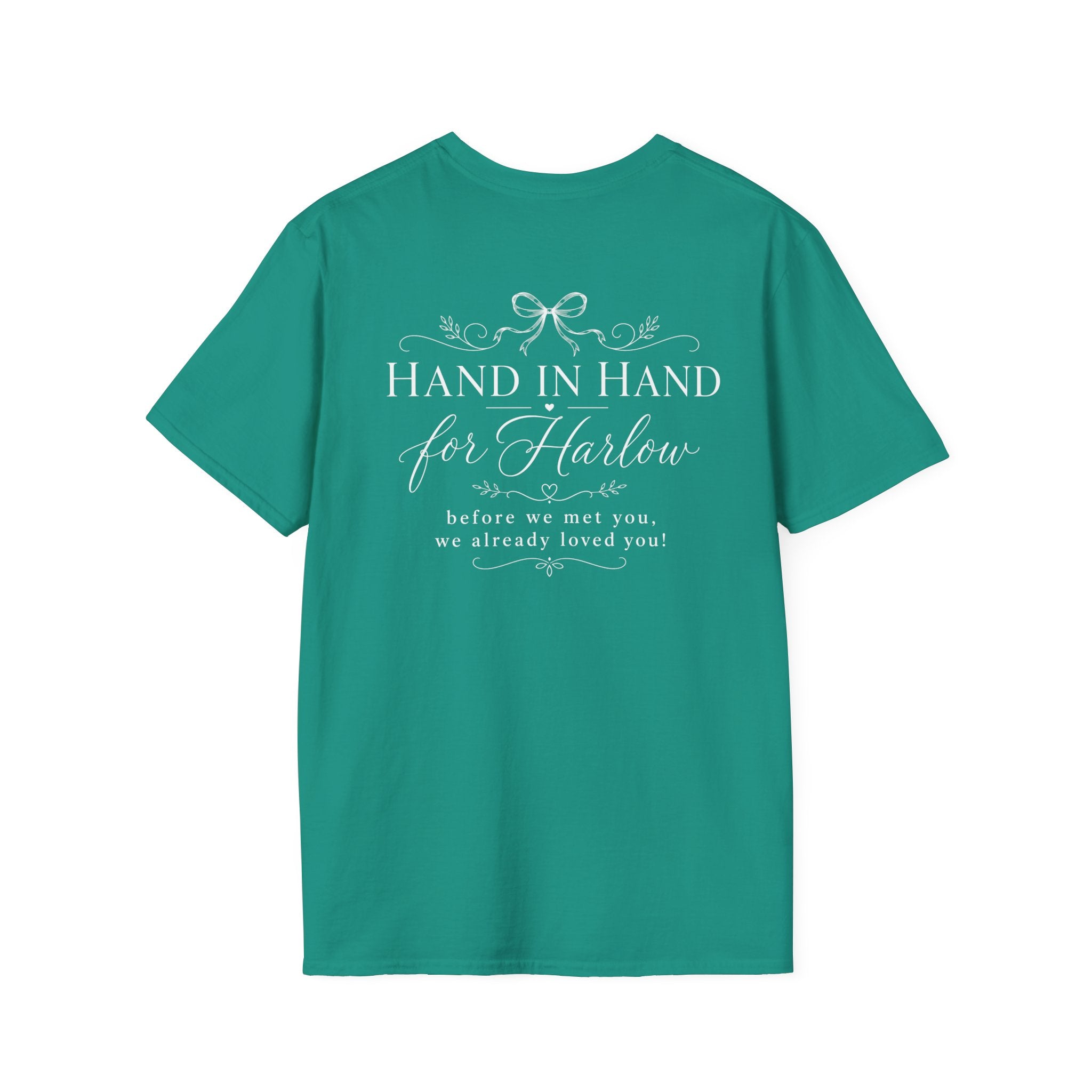 Hand in Hand for Harlow- Bow Tee