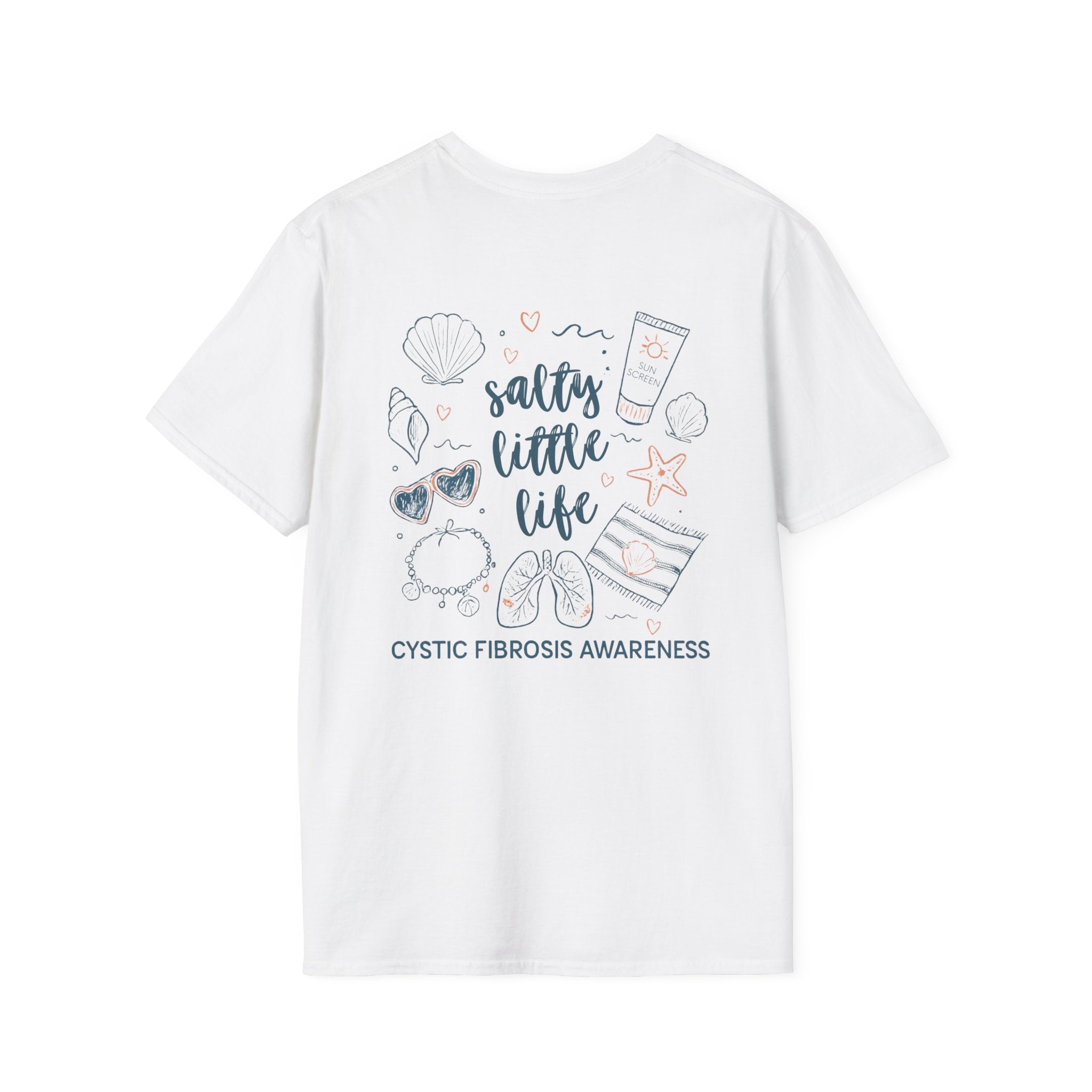 Salty Little Life Cystic Fibrosis Awareness T-Shirt