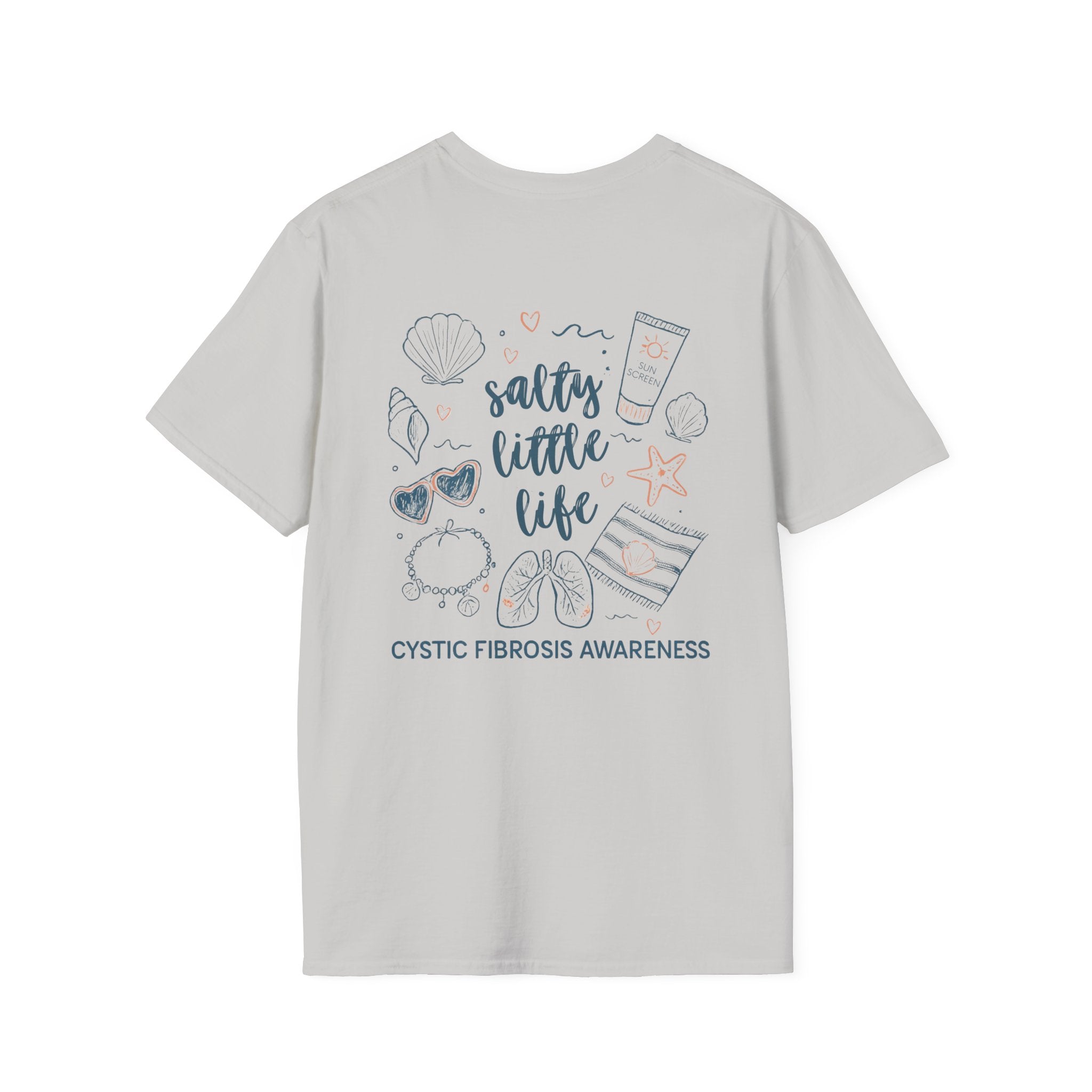 Salty Little Life Cystic Fibrosis Awareness T-Shirt