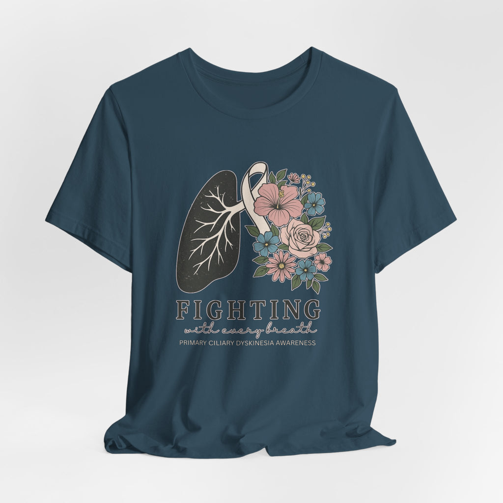 PCD Short Sleeve Tee - Fighting with Every Breath