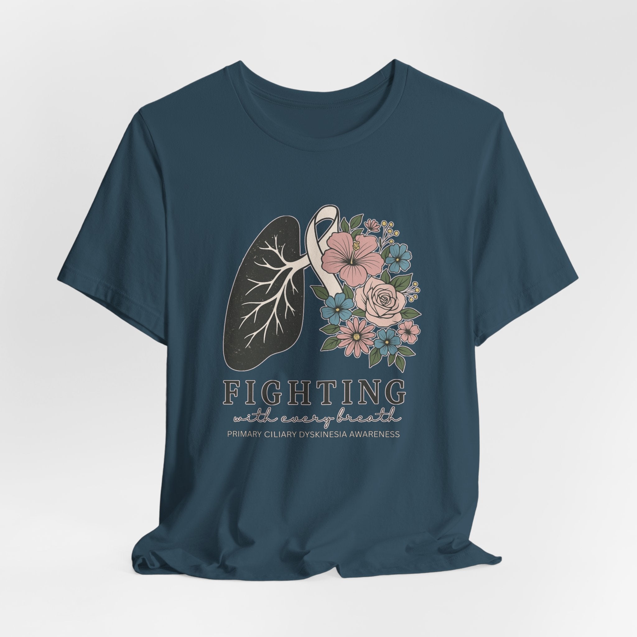 PCD Short Sleeve Tee - Fighting with Every Breath