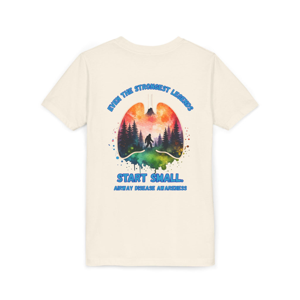 Airway Disease Awareness Tee — "Even the Strongest Legends" SAWYER STRONG—YOUTH