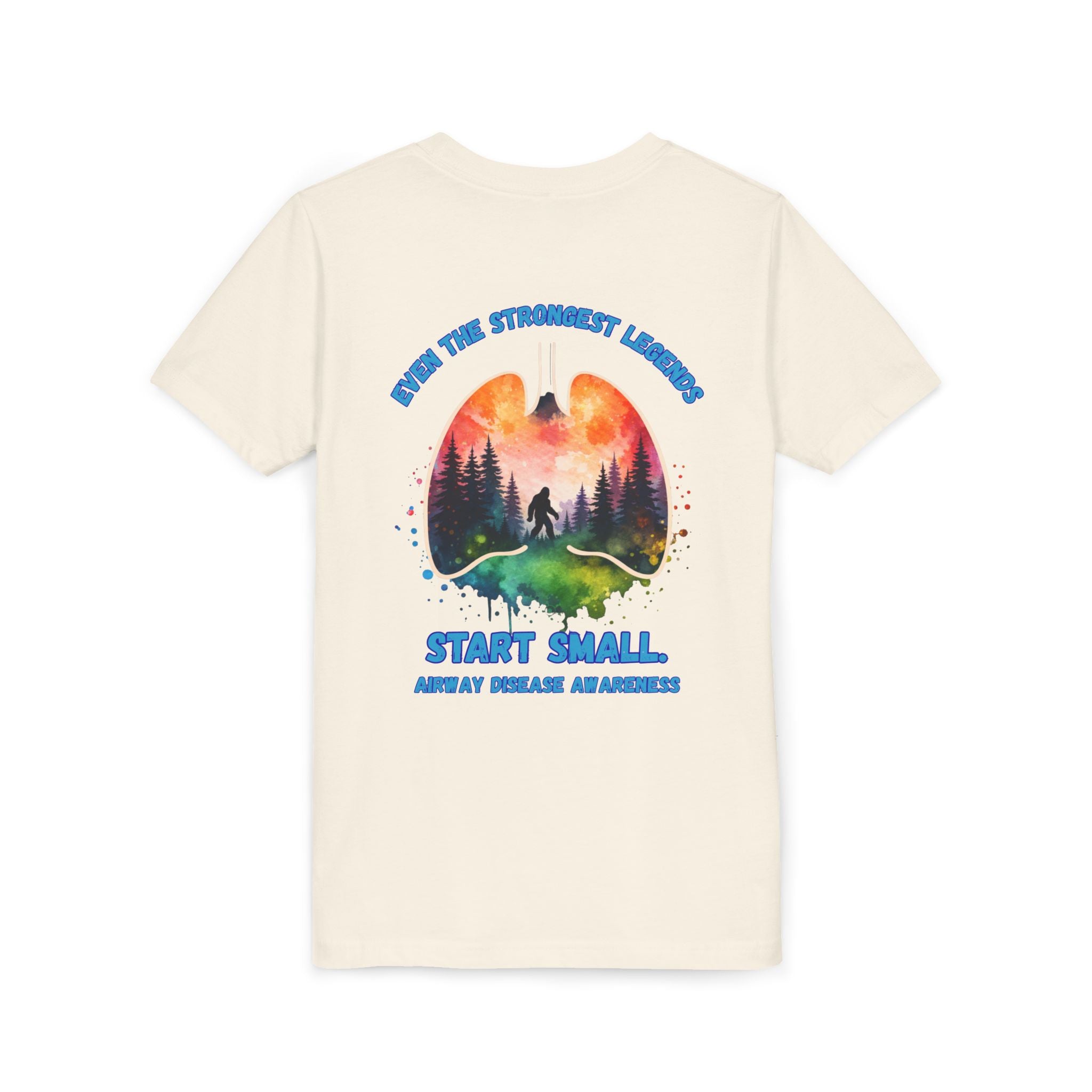 Airway Disease Awareness Tee — "Even the Strongest Legends" SAWYER STRONG—YOUTH