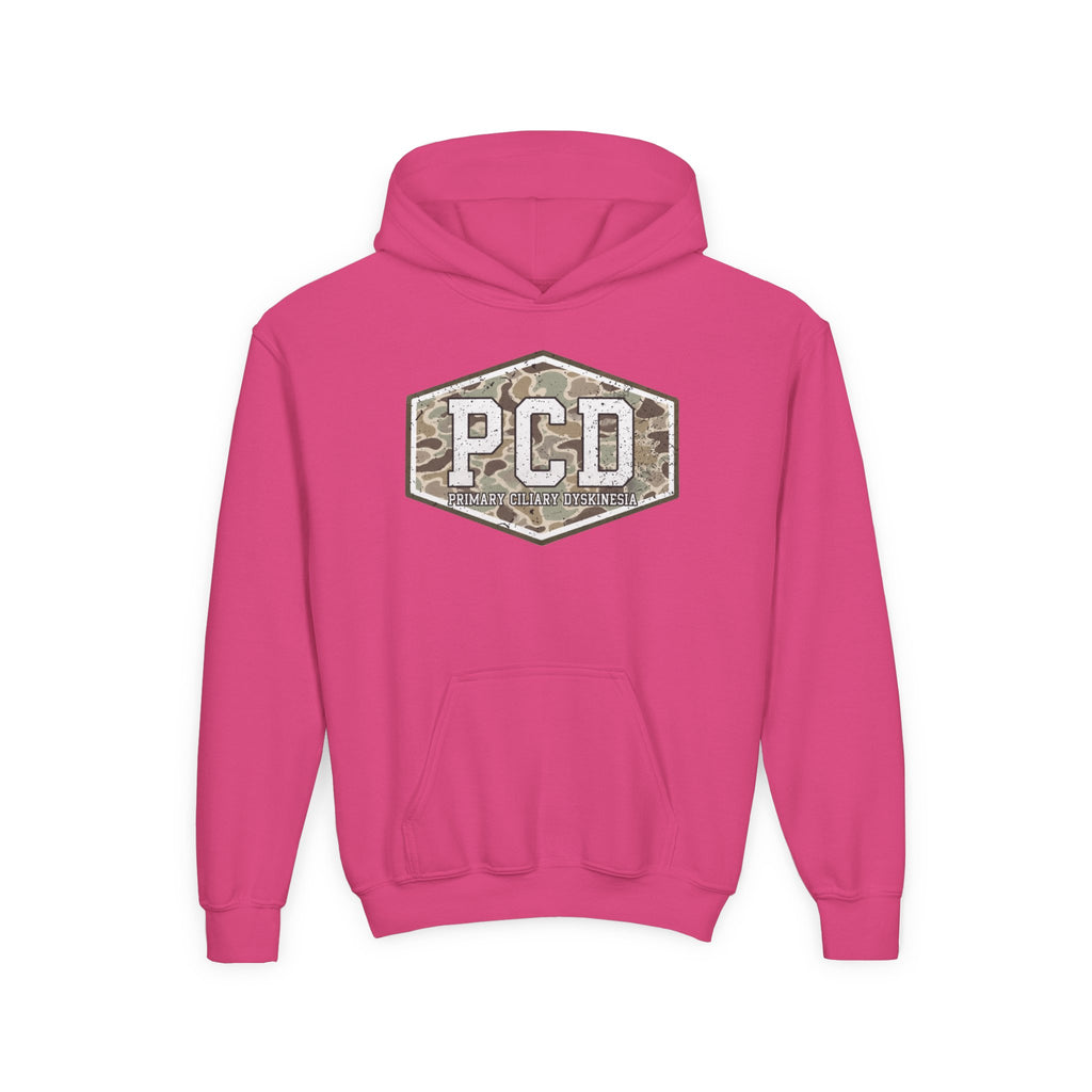Youth Hoodie – PCD Camo Logo Pullover