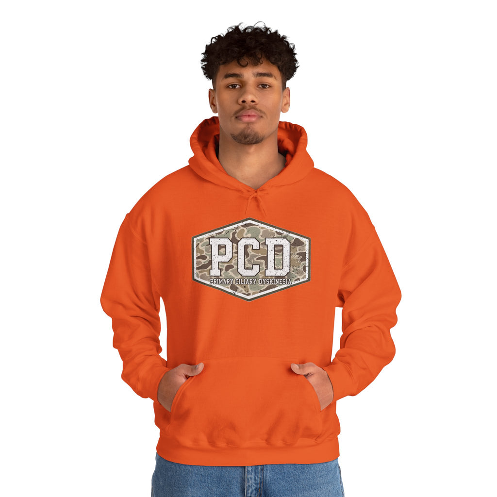 PCD Camo Logo Hoodie – Tactical Military Style Pullover