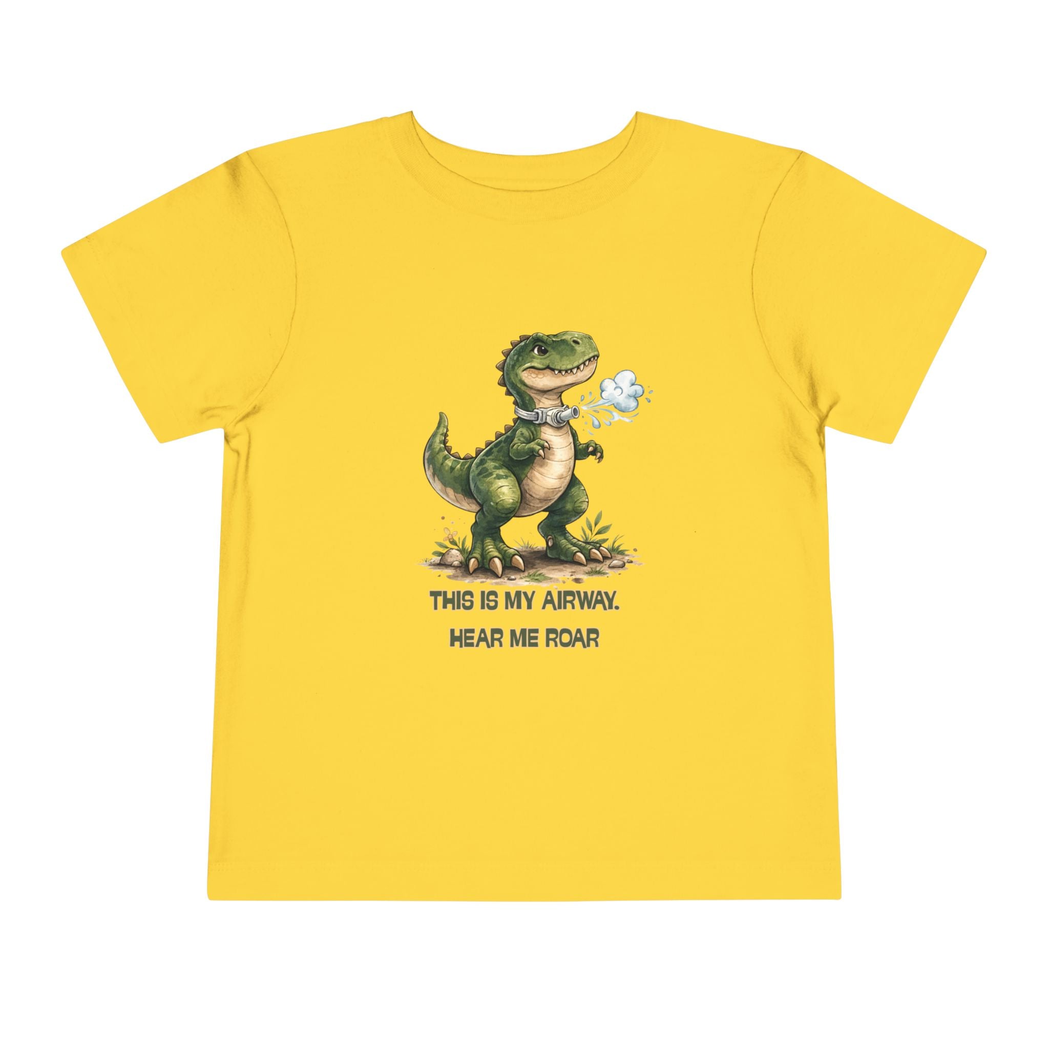 Trach Awareness Toddler Tee — "Airway Hear Me Roar!"