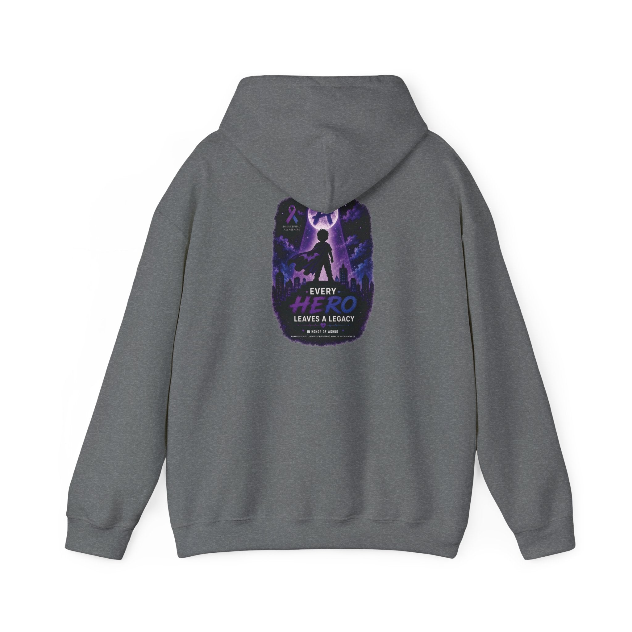 Every Hero Leaves a Legacy Hoodie- Ashur Fundraiser