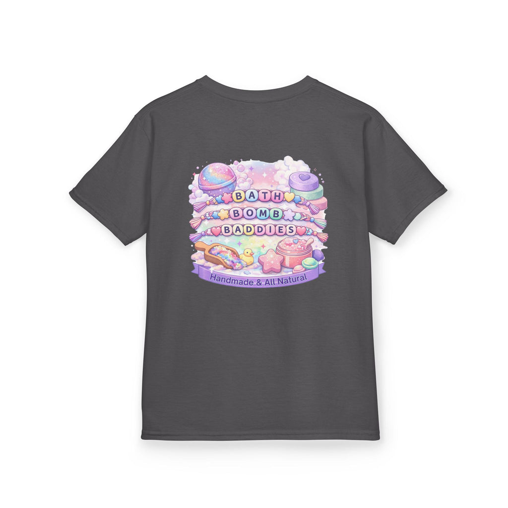 Kids Bath Bomb Baddies T-Shirt — Pastel Handmade Bath Bombs Graphic Tee