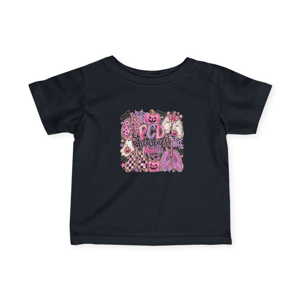 Infant Tee — Pink PCD Awareness Baby Shirt