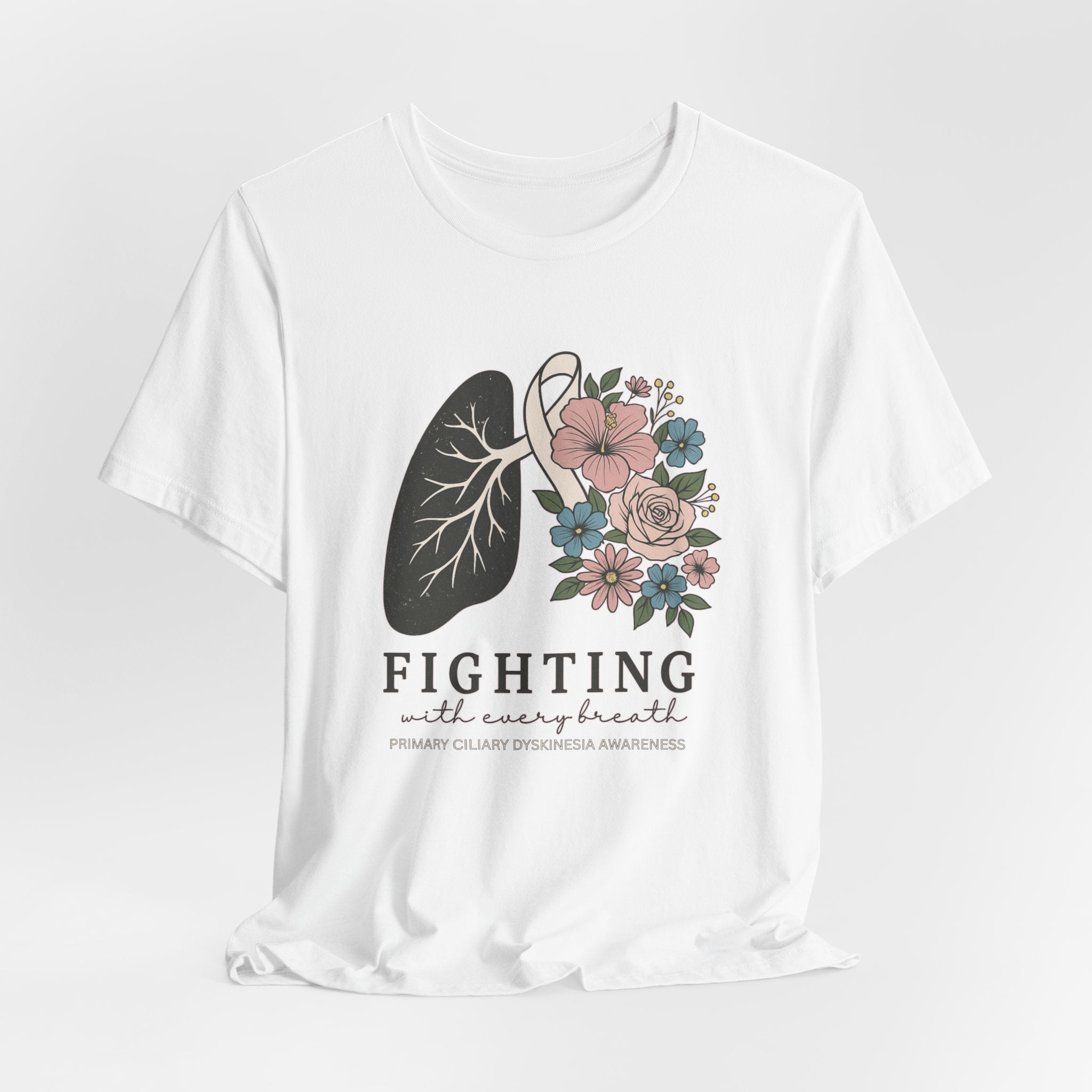 PCD Short Sleeve Tee - Fighting with Every Breath