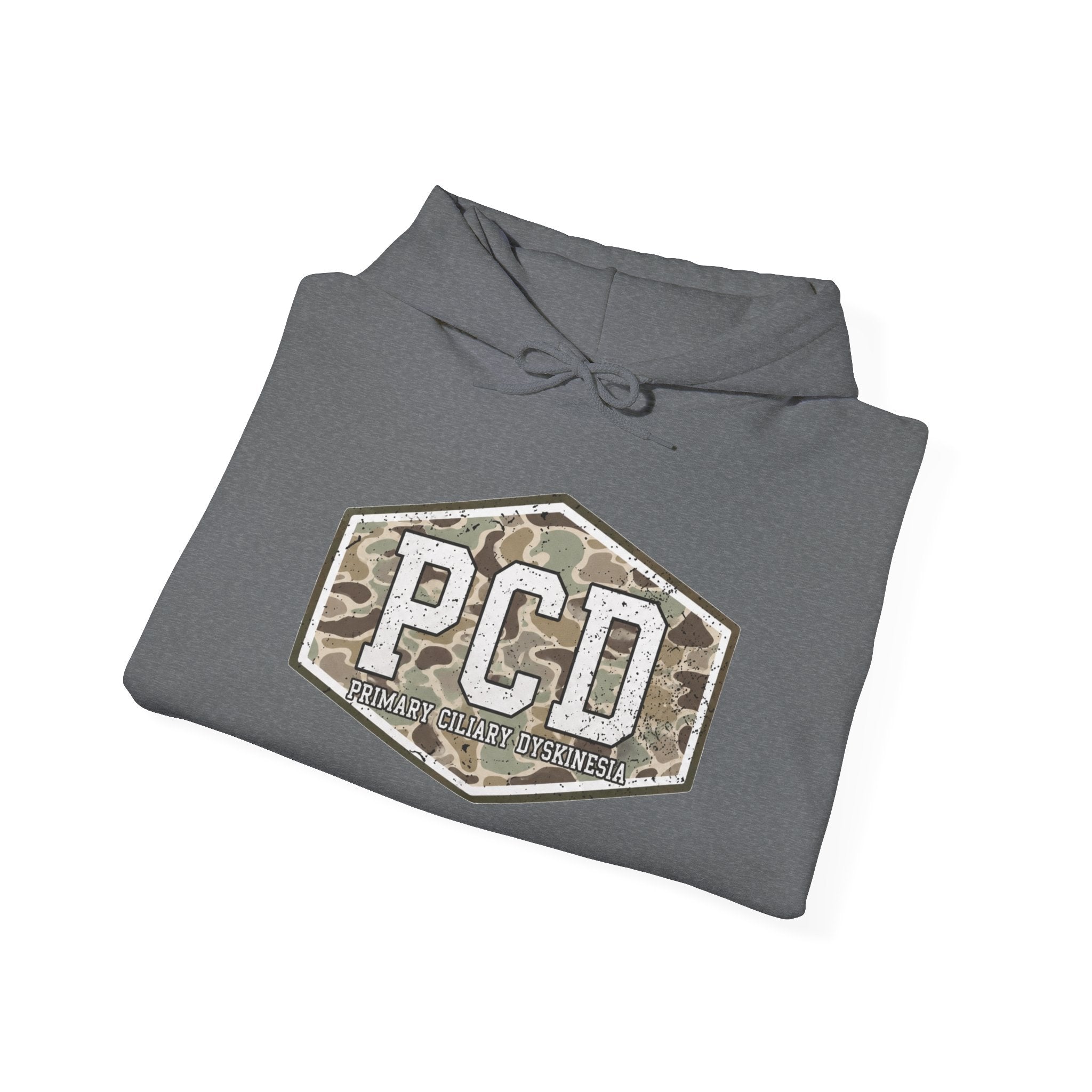 PCD Camo Logo Hoodie – Tactical Military Style Pullover