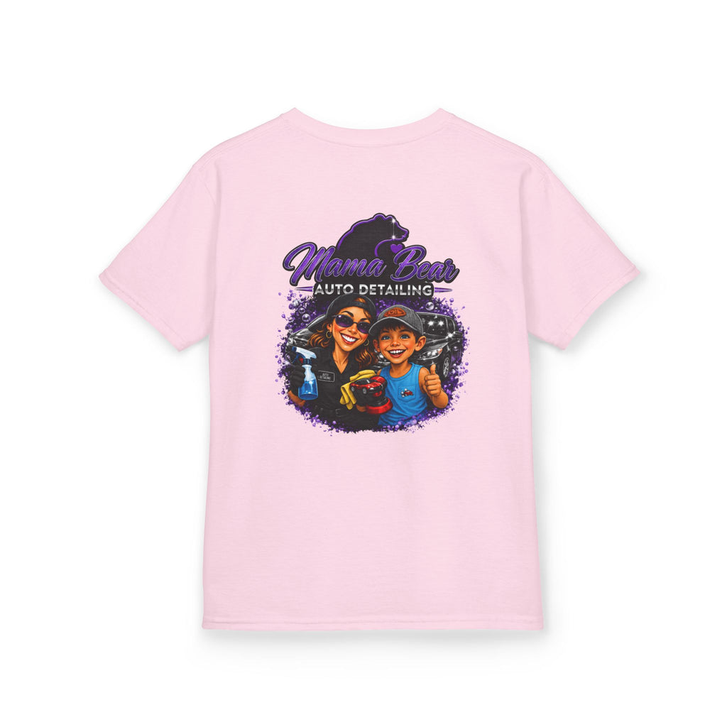 Kids Mama Bear Auto Detailing Tee — Cute Mechanic/Detailing Shirt for Kids
