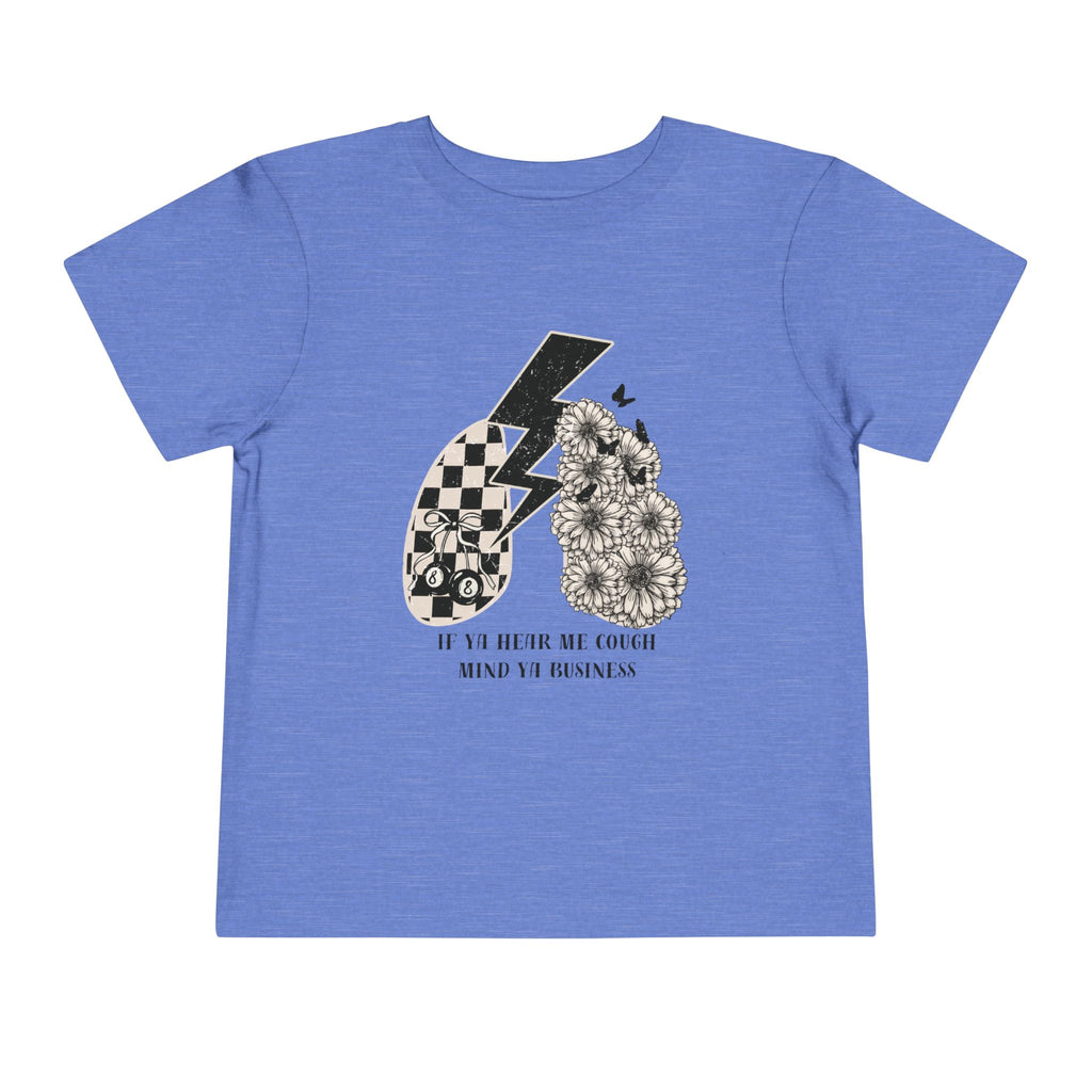 Toddler Tee Lungs Mind ya Business