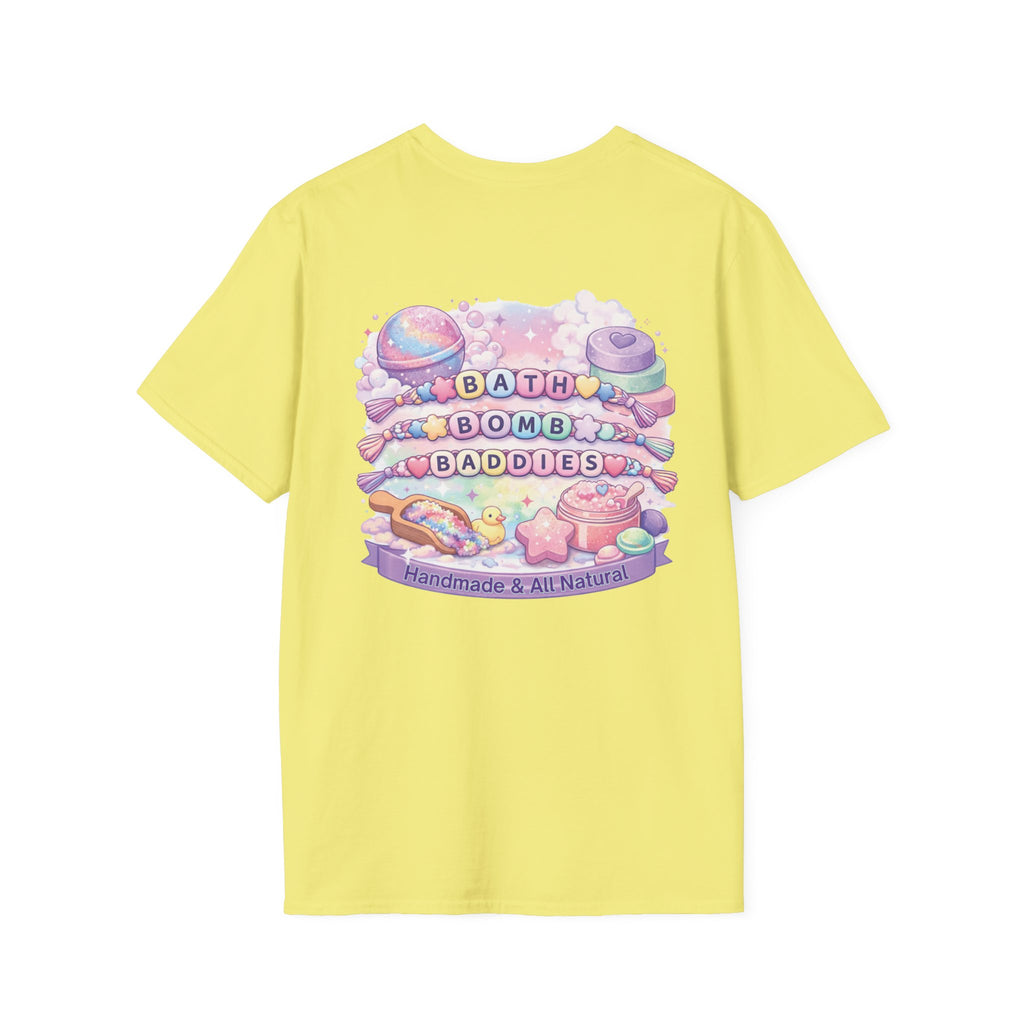 Bath Bomb Baddies T-Shirt — Pastel Handmade Bath Bombs Graphic Tee