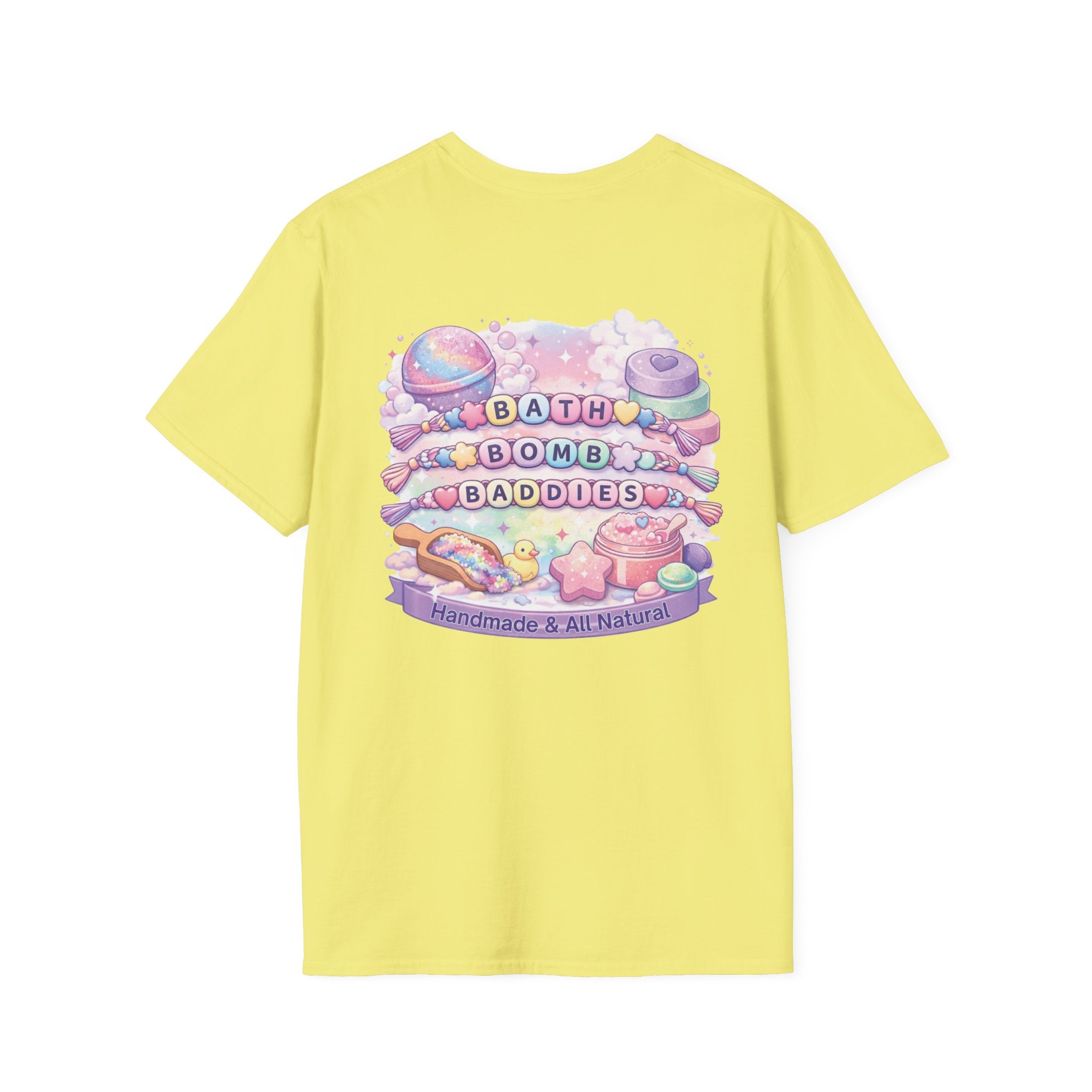 Bath Bomb Baddies T-Shirt — Pastel Handmade Bath Bombs Graphic Tee