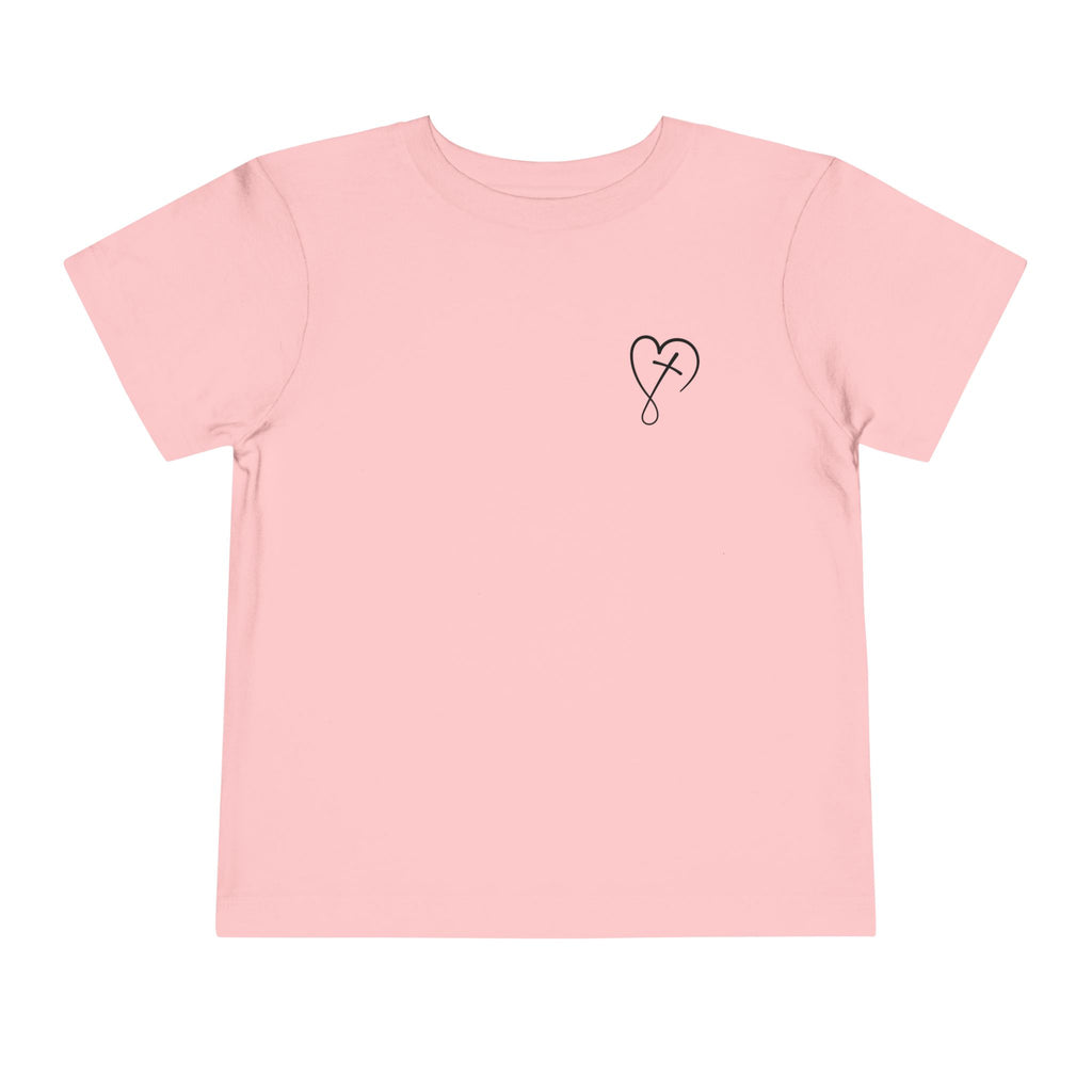 Toddler Short sleeve Jesus has my back