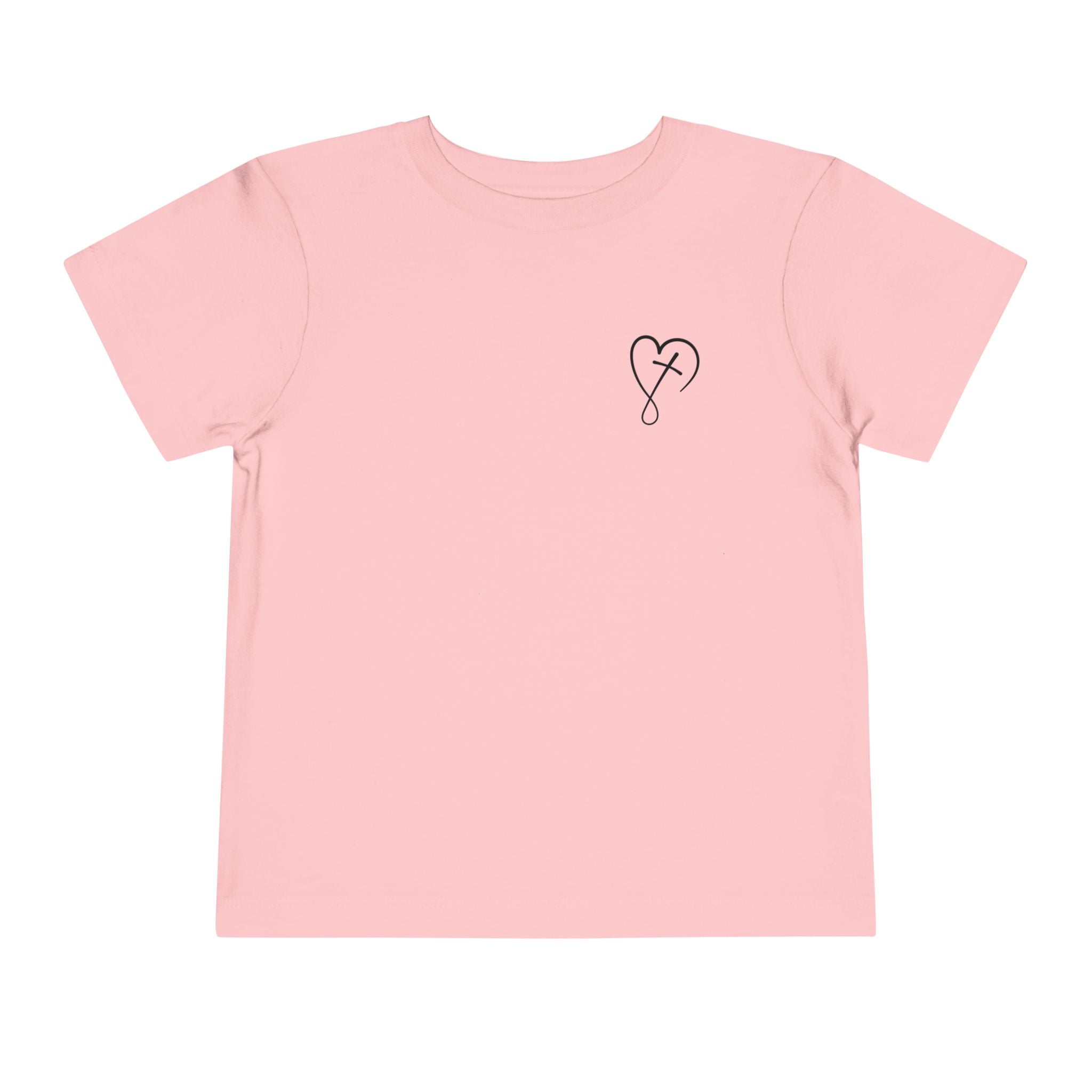Toddler Short sleeve Jesus has my back