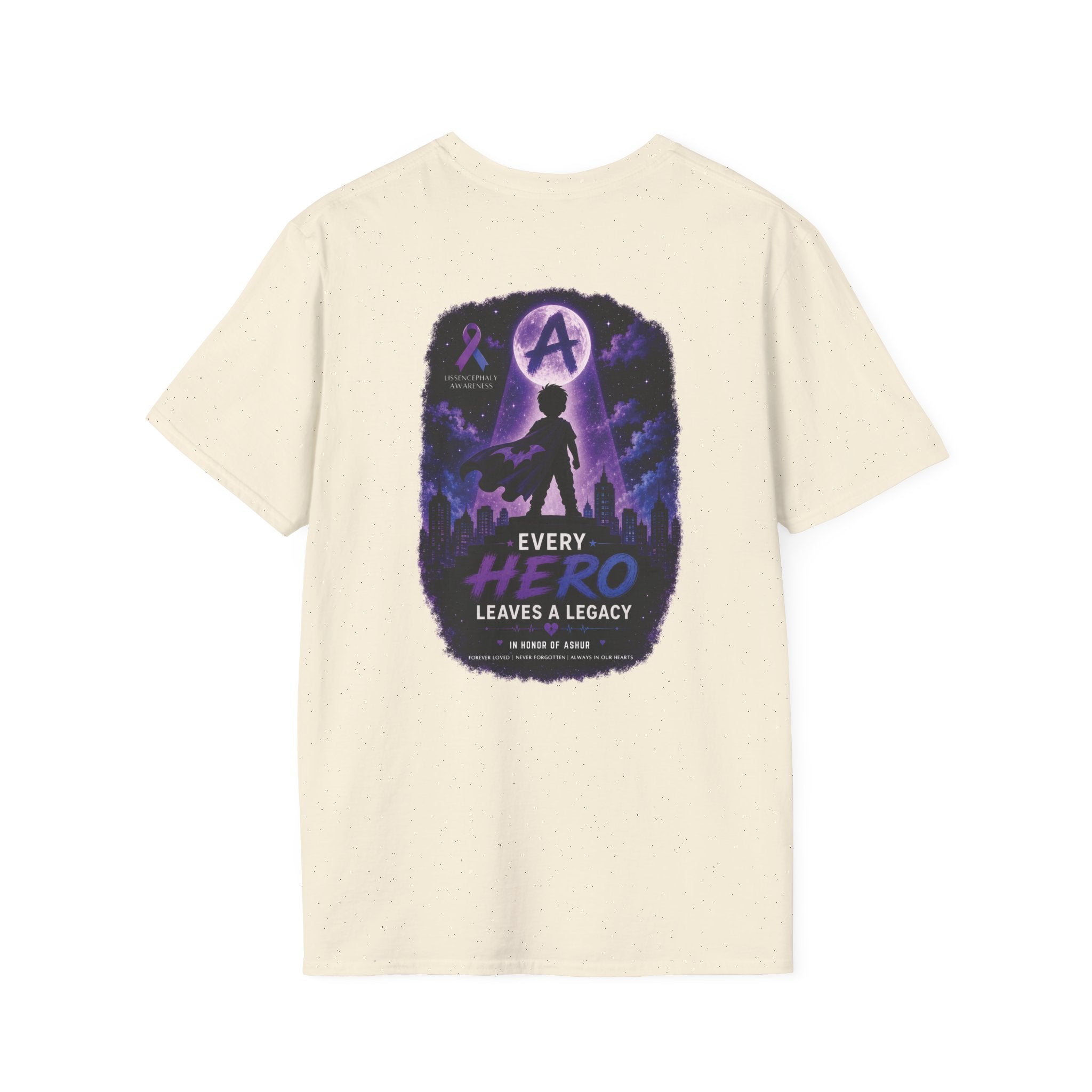 Every Hero Leaves a Legacy T-Shirt - Ashur Fundraiser