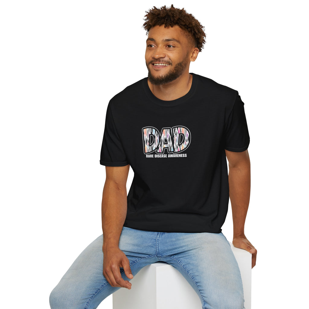 DAD Warrior Stripes Tee — Andme Bamboo Collab Graphic T-Shirt
