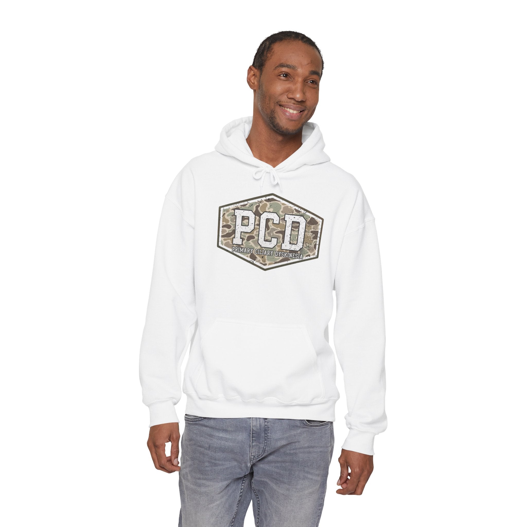 PCD Camo Logo Hoodie – Tactical Military Style Pullover