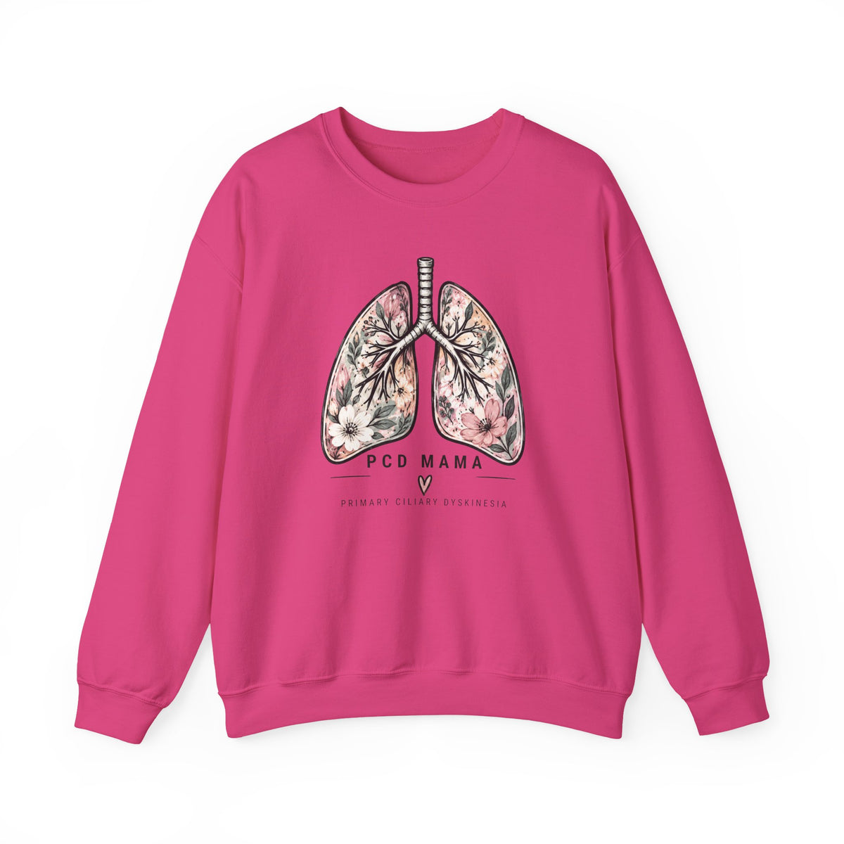 PCD Mama Floral Lungs Sweatshirt