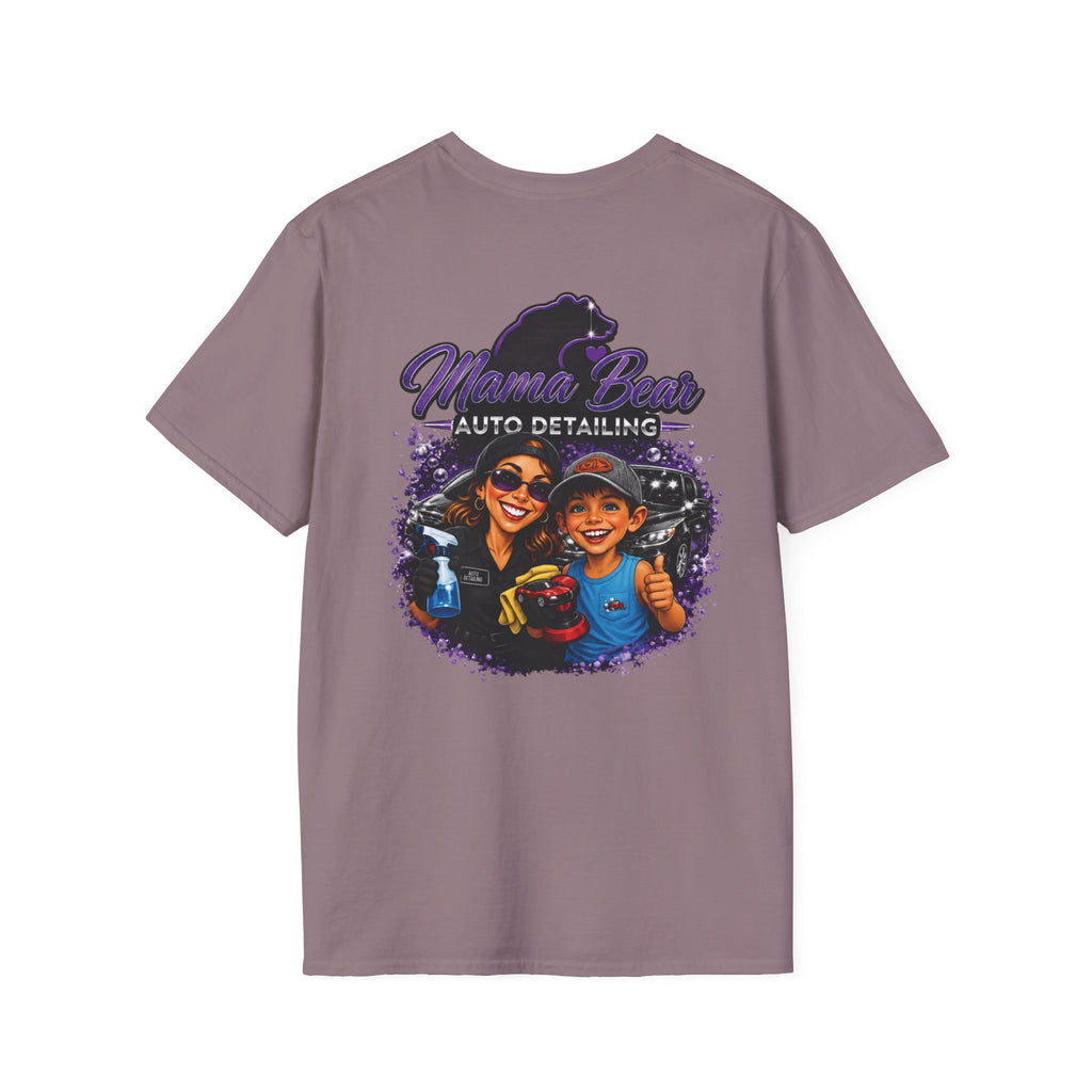 Mama Bear Auto Detailing Tee — Women's Car Care Shirt for Detailers