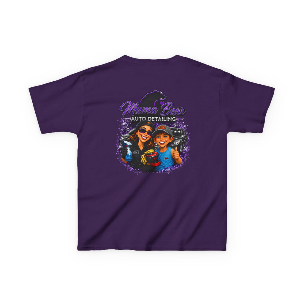 Kids Mama Bear Auto Detailing Tee — Cute Mechanic/Detailing Shirt for Kids