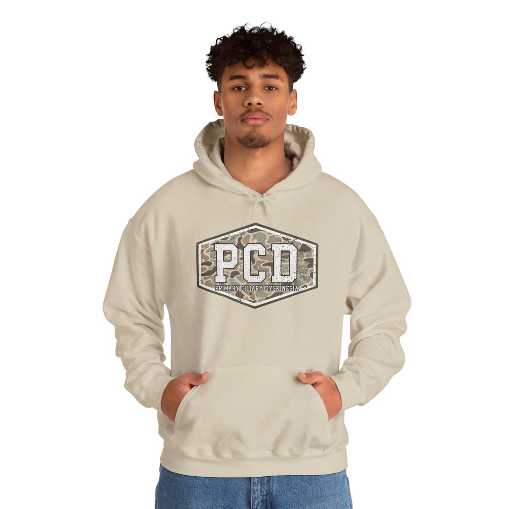 PCD Camo Logo Hoodie – Tactical Military Style Pullover