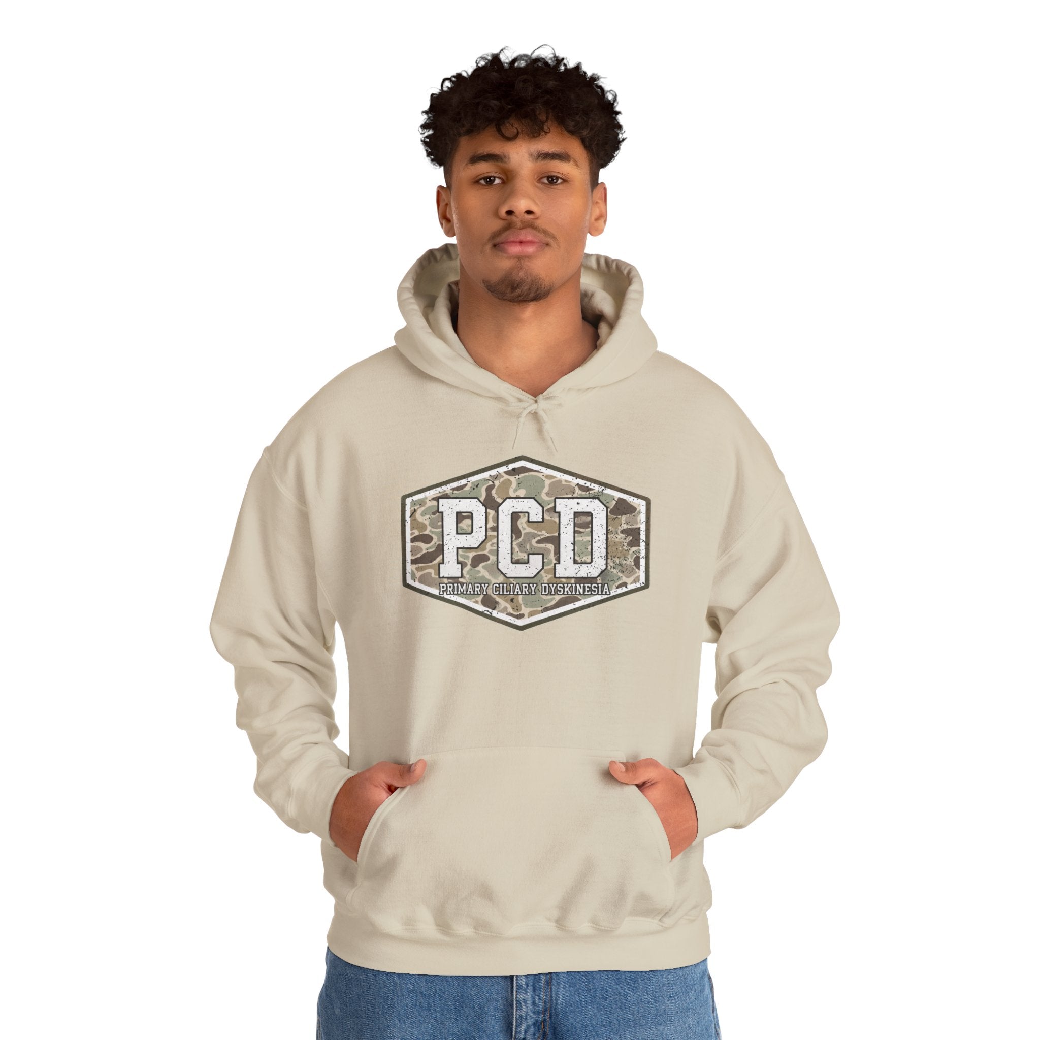 PCD Camo Logo Hoodie – Tactical Military Style Pullover