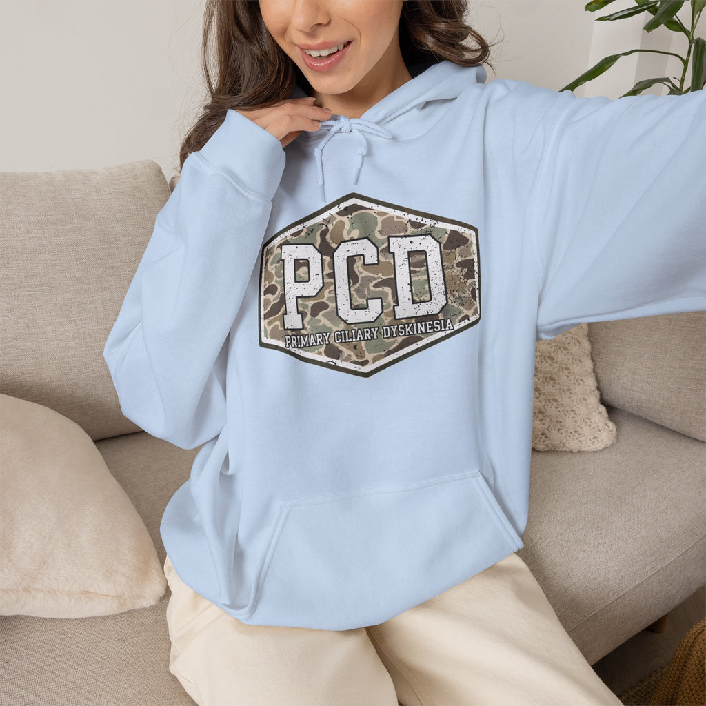 PCD Camo Logo Hoodie – Tactical Military Style Pullover