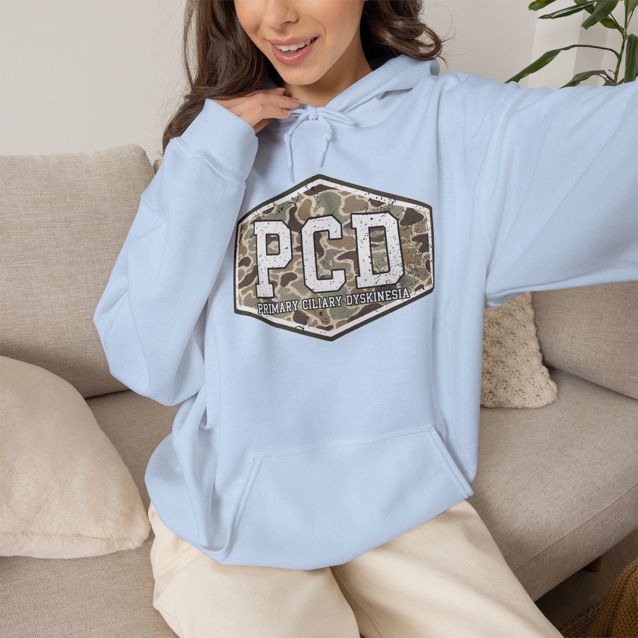 PCD Camo Logo Hoodie – Tactical Military Style Pullover