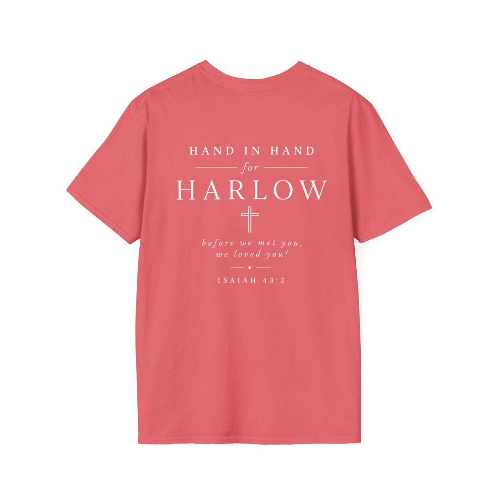 Hand in Hand for Harlow -unisex tee