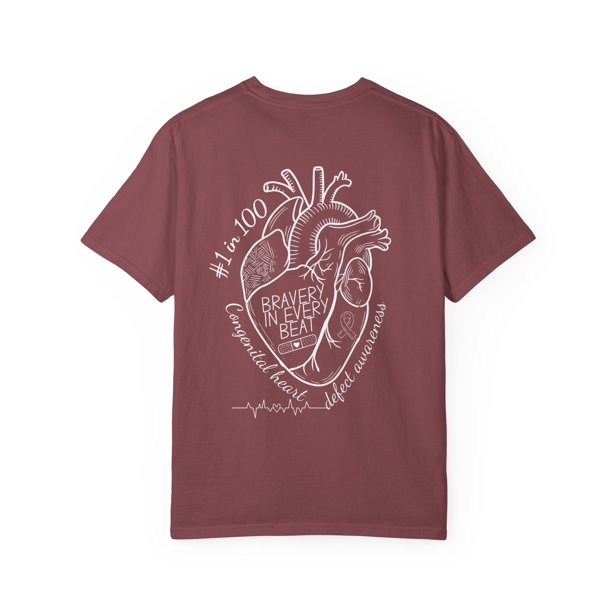 Bravery in Every Beat CHD T-Shirt