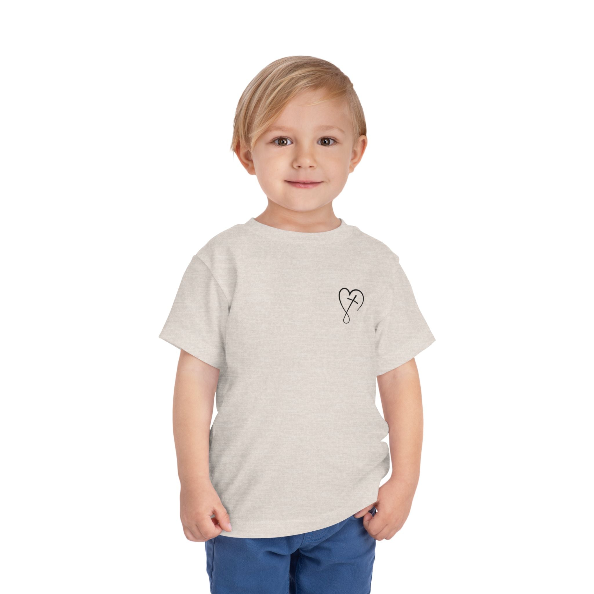 Toddler Short sleeve Jesus has my back